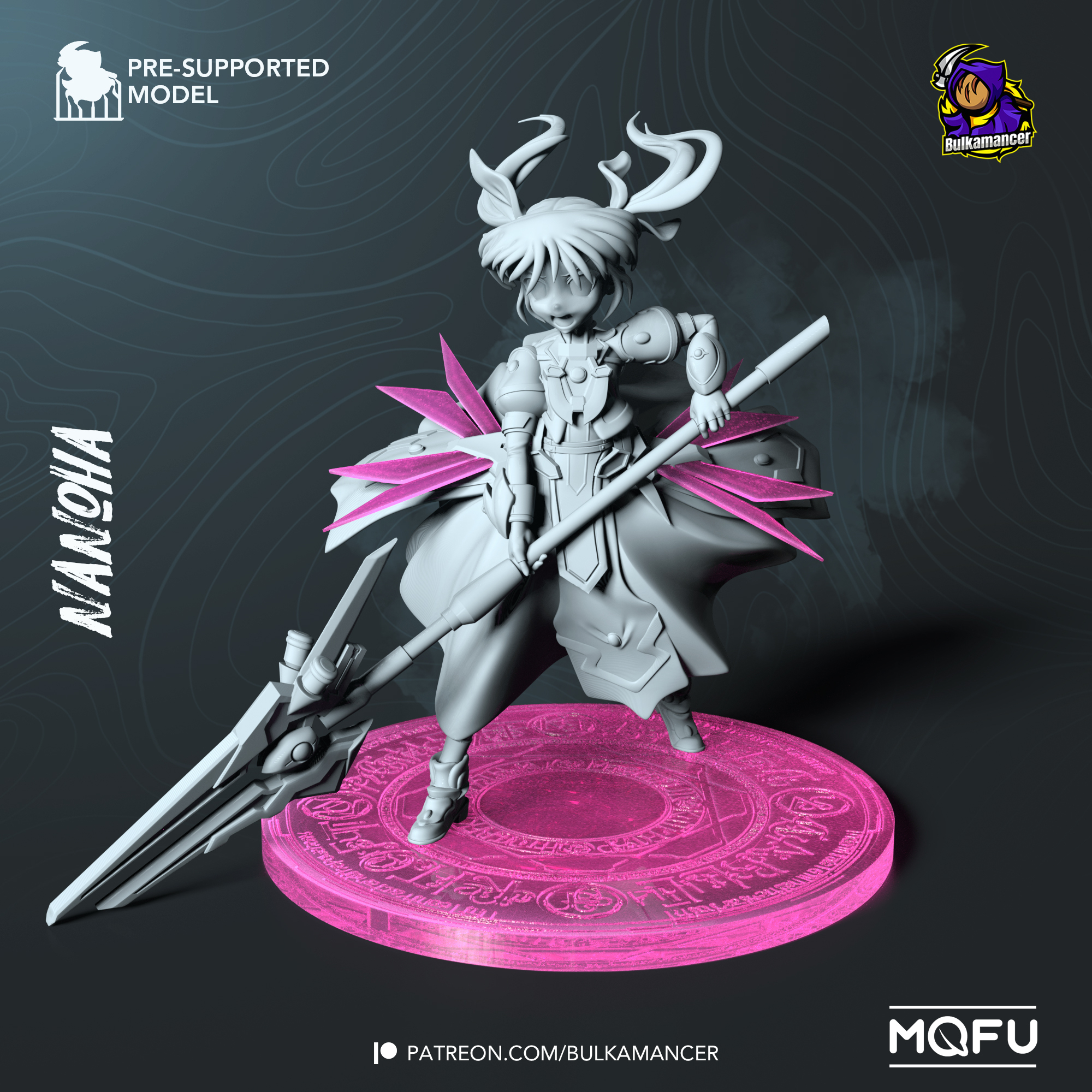 Magical Girl Lyrical Nanoha Nanoha Takamachi Action Figure
