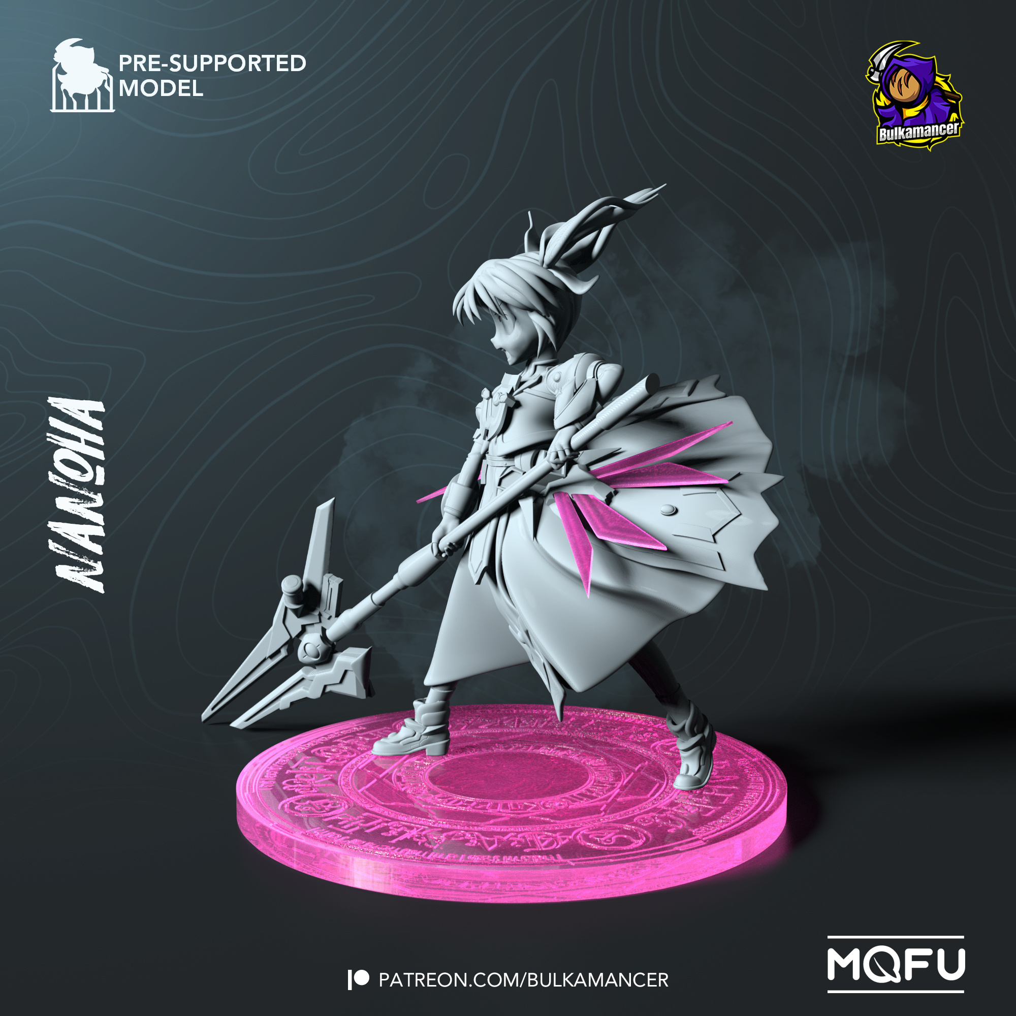 Magical Girl Lyrical Nanoha Nanoha Takamachi Action Figure