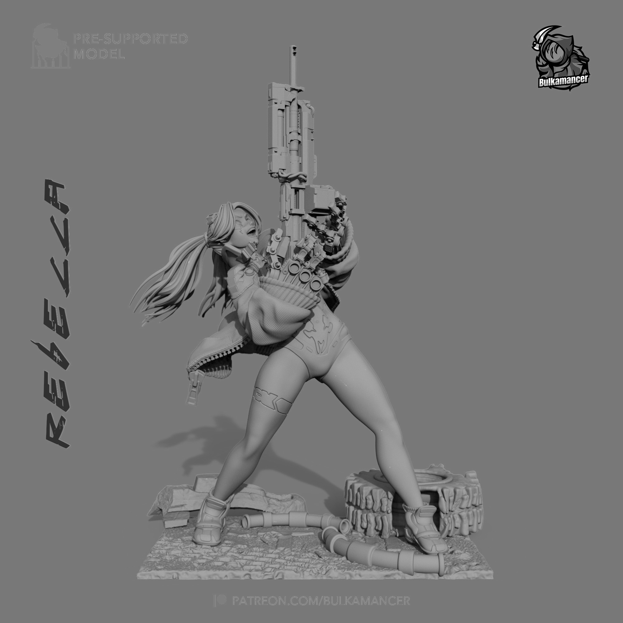 Cyberpunk: Edgerunners – Rebecca Action Figure