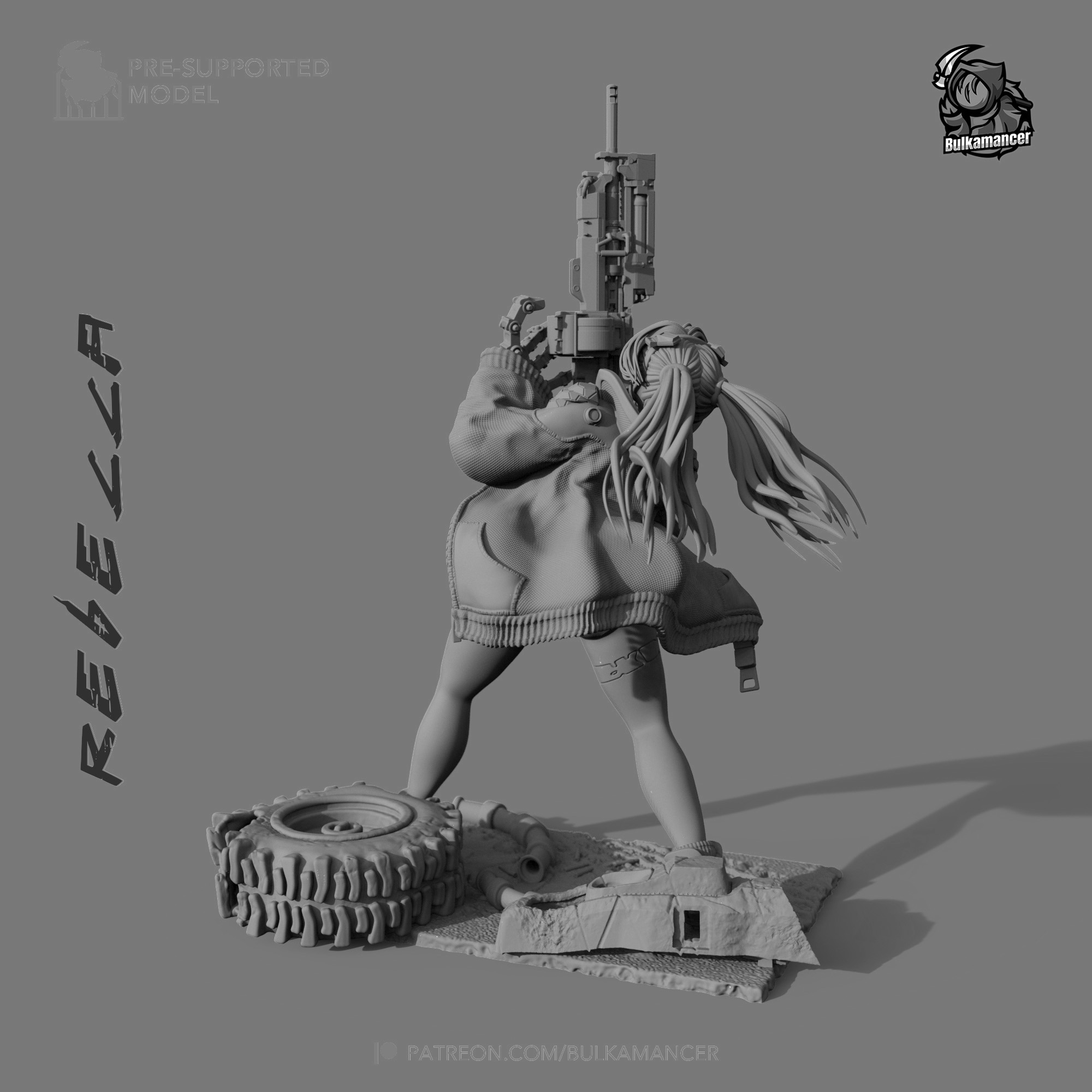 Cyberpunk: Edgerunners – Rebecca Action Figure