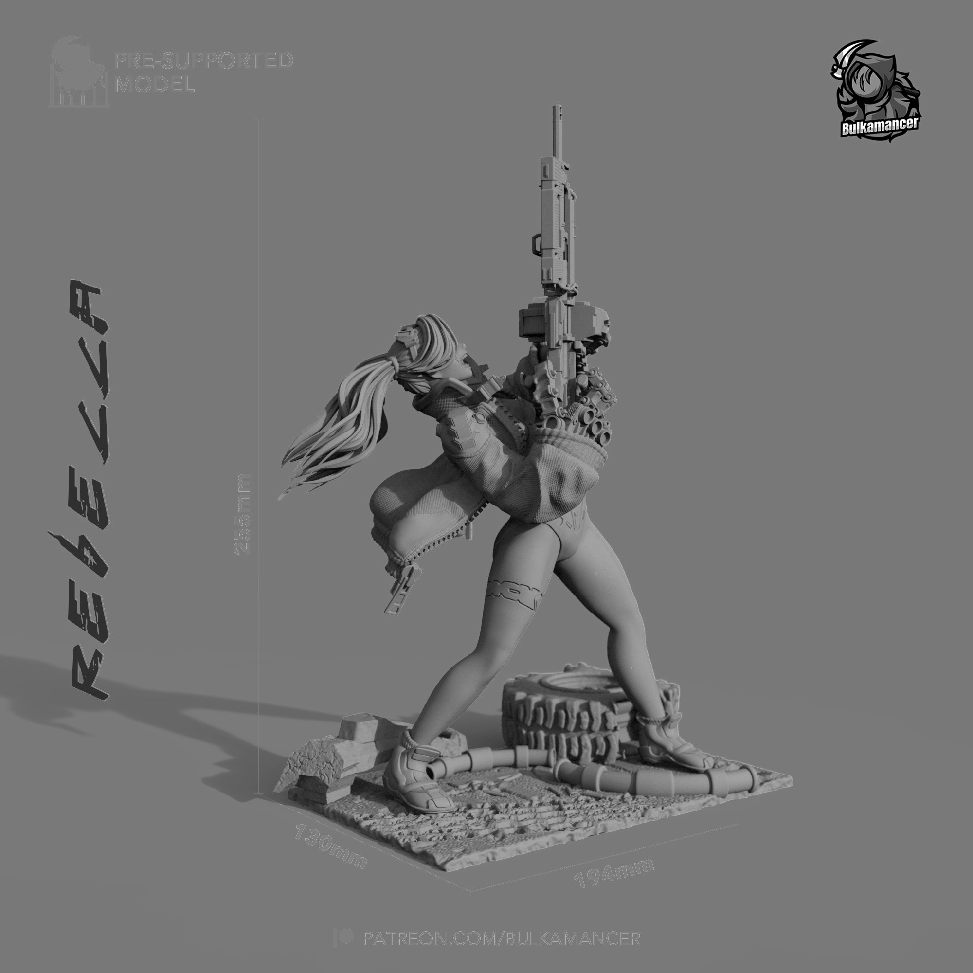 Cyberpunk: Edgerunners – Rebecca Action Figure
