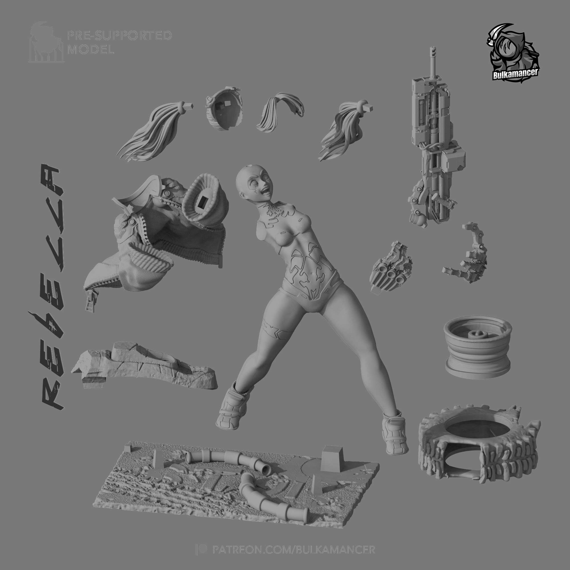 Cyberpunk: Edgerunners – Rebecca Action Figure