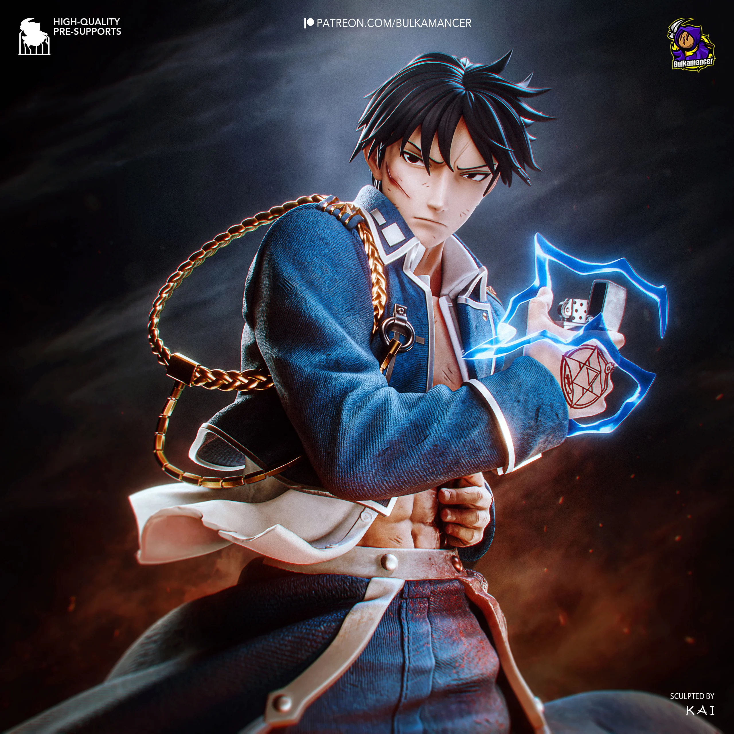 Fullmetal Alchemist – Roy Mustang Action Figure