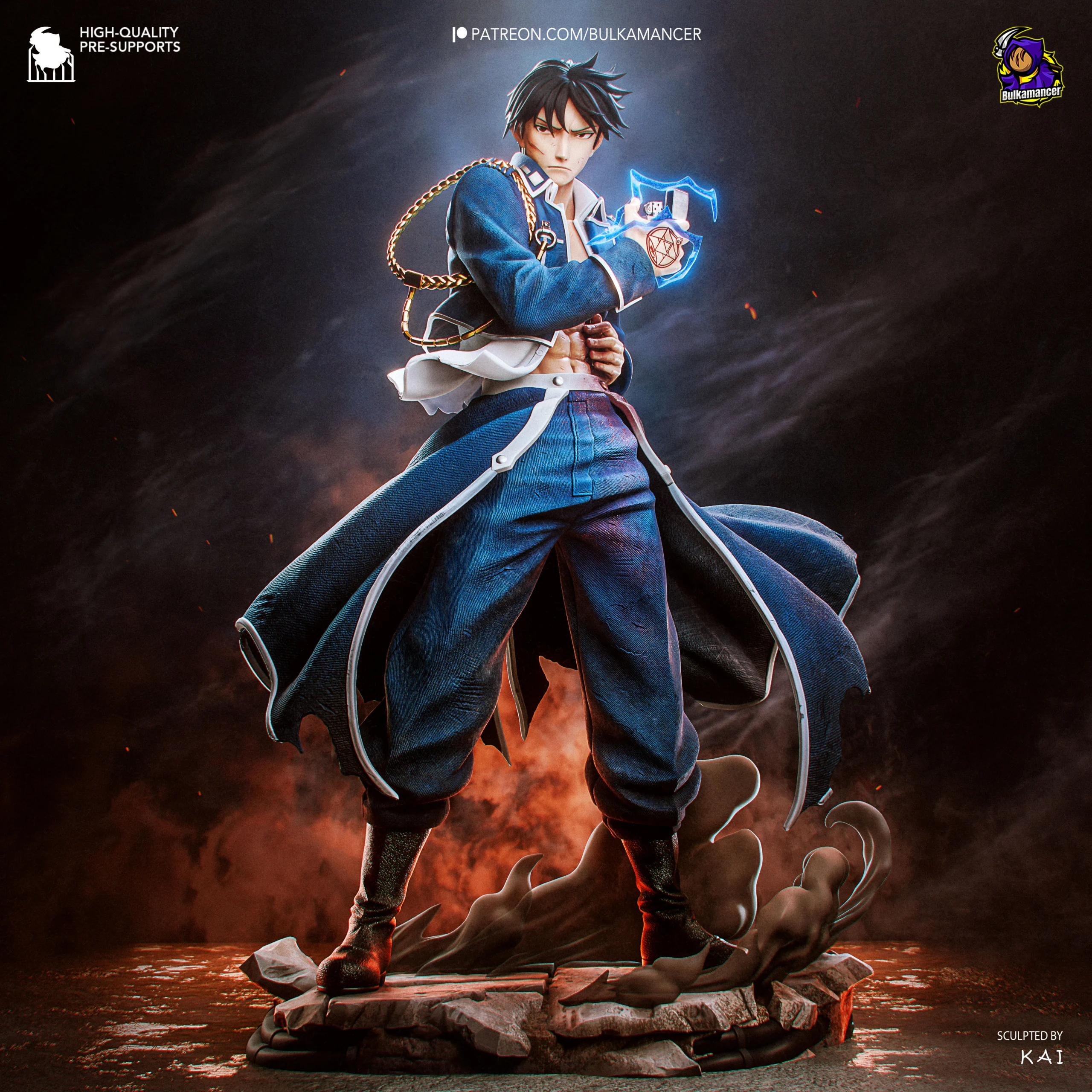 Fullmetal Alchemist – Roy Mustang Action Figure