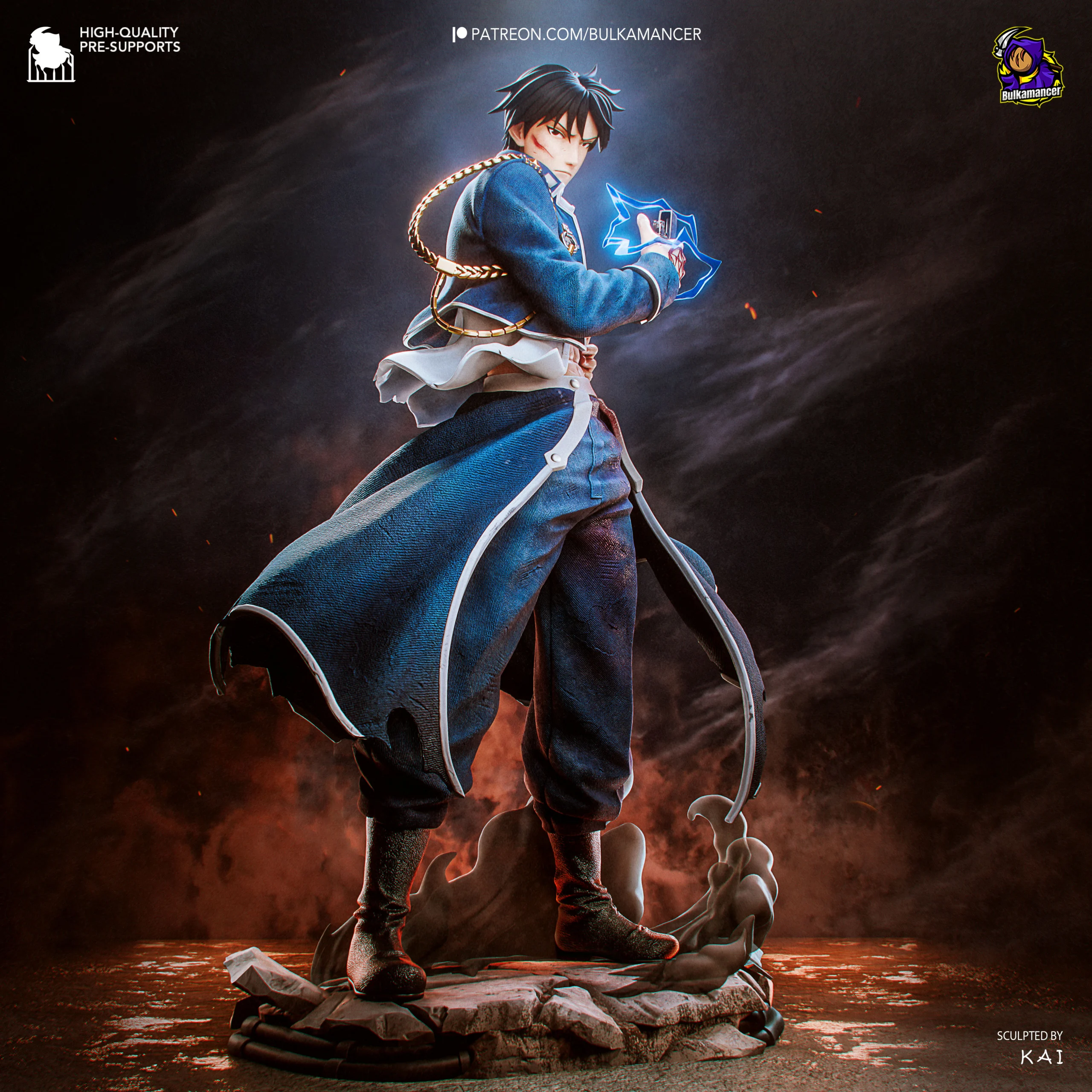 Fullmetal Alchemist – Roy Mustang Action Figure