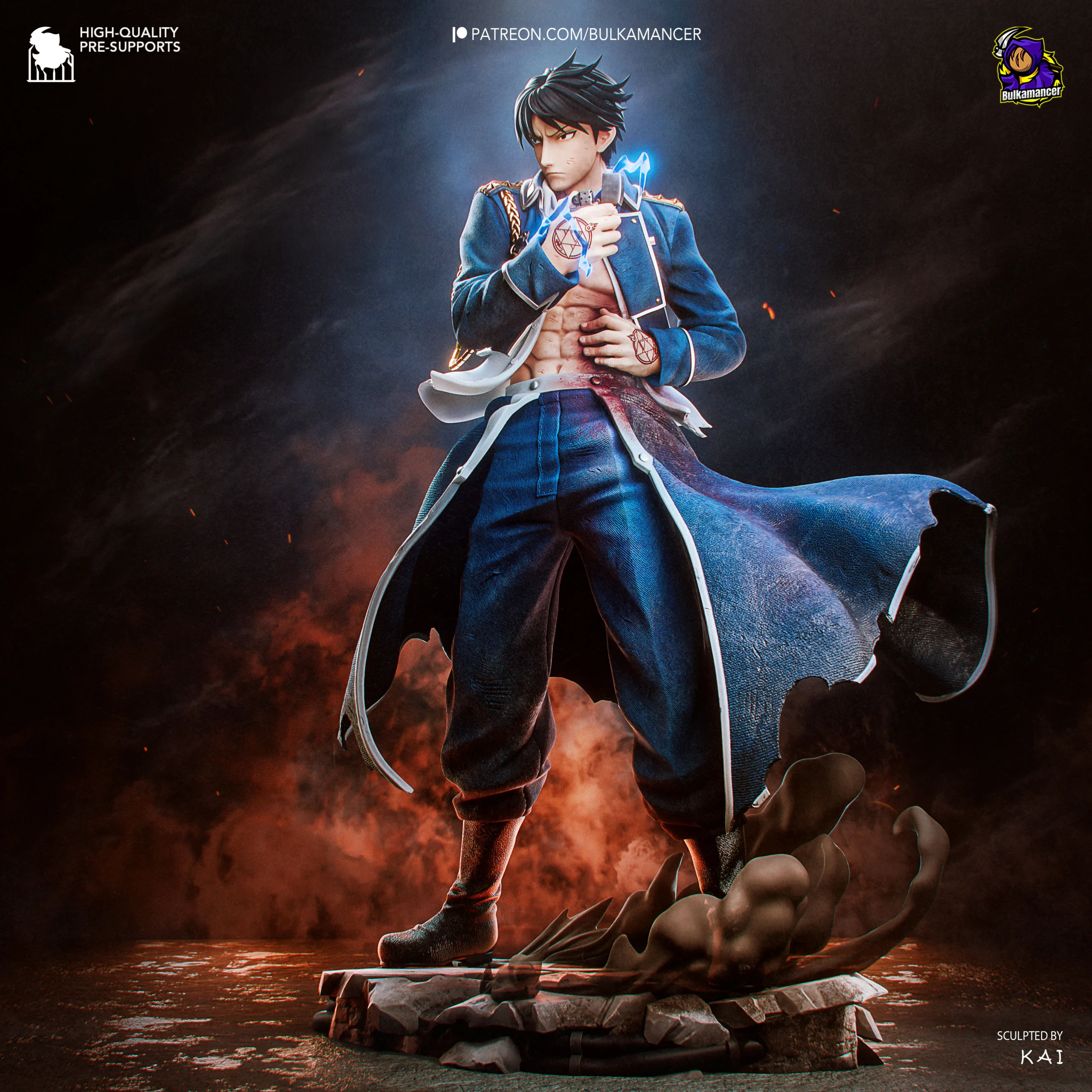 Fullmetal Alchemist – Roy Mustang Action Figure