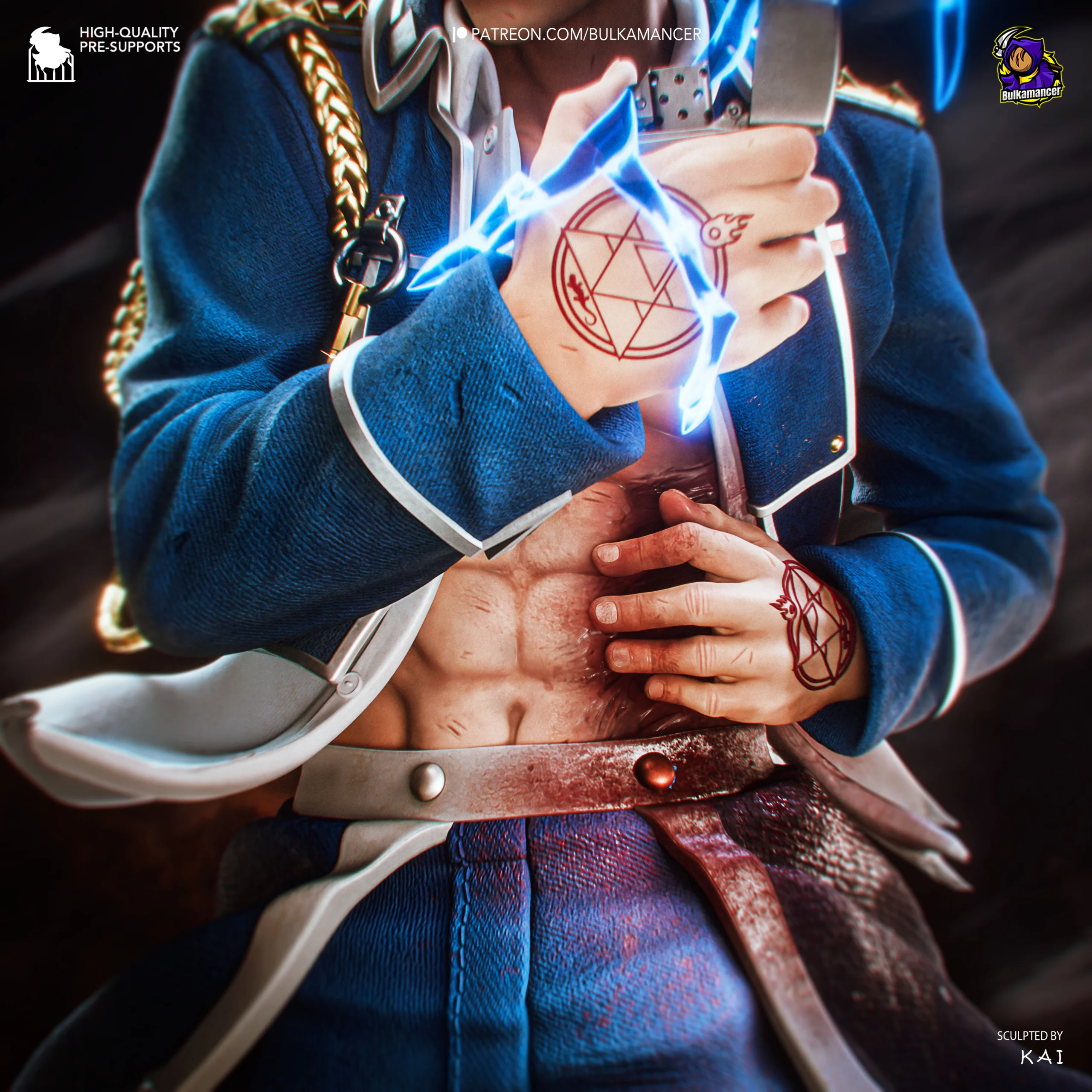 Fullmetal Alchemist – Roy Mustang Action Figure