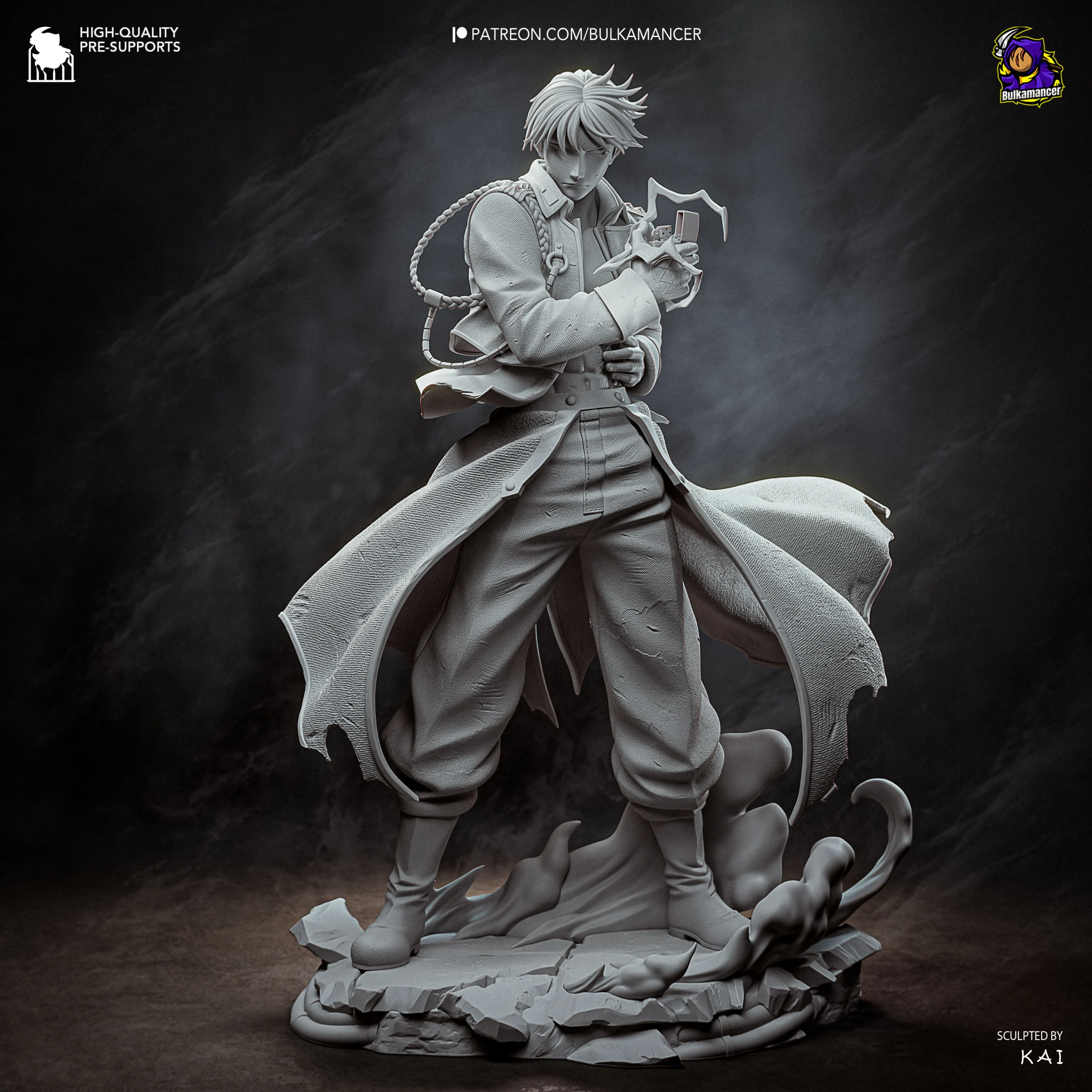 Fullmetal Alchemist – Roy Mustang Action Figure