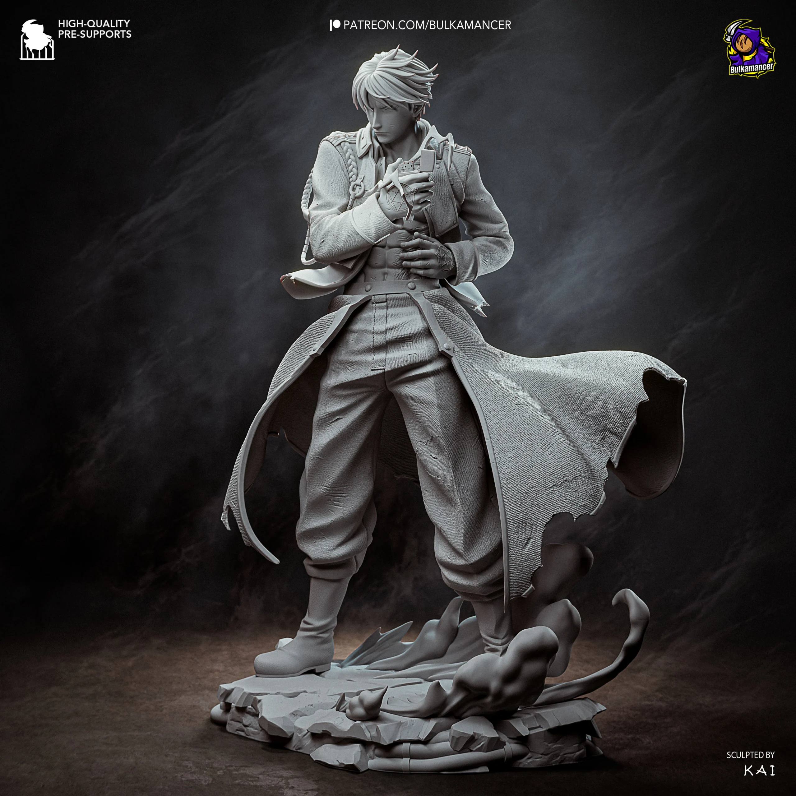 Fullmetal Alchemist – Roy Mustang Action Figure