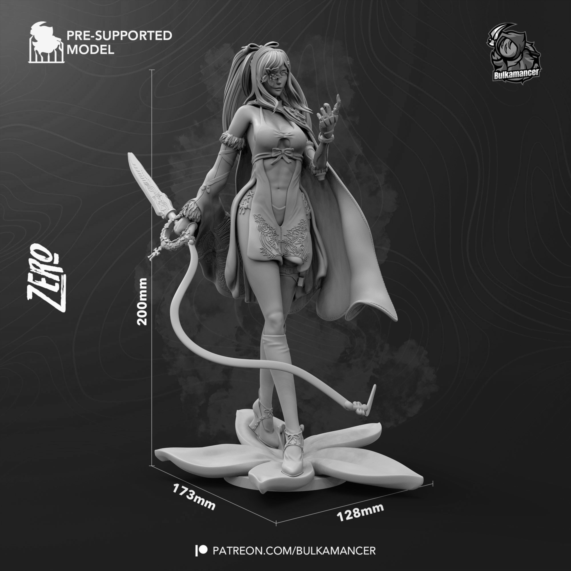 Drakengard 3 – Zero Action Figure