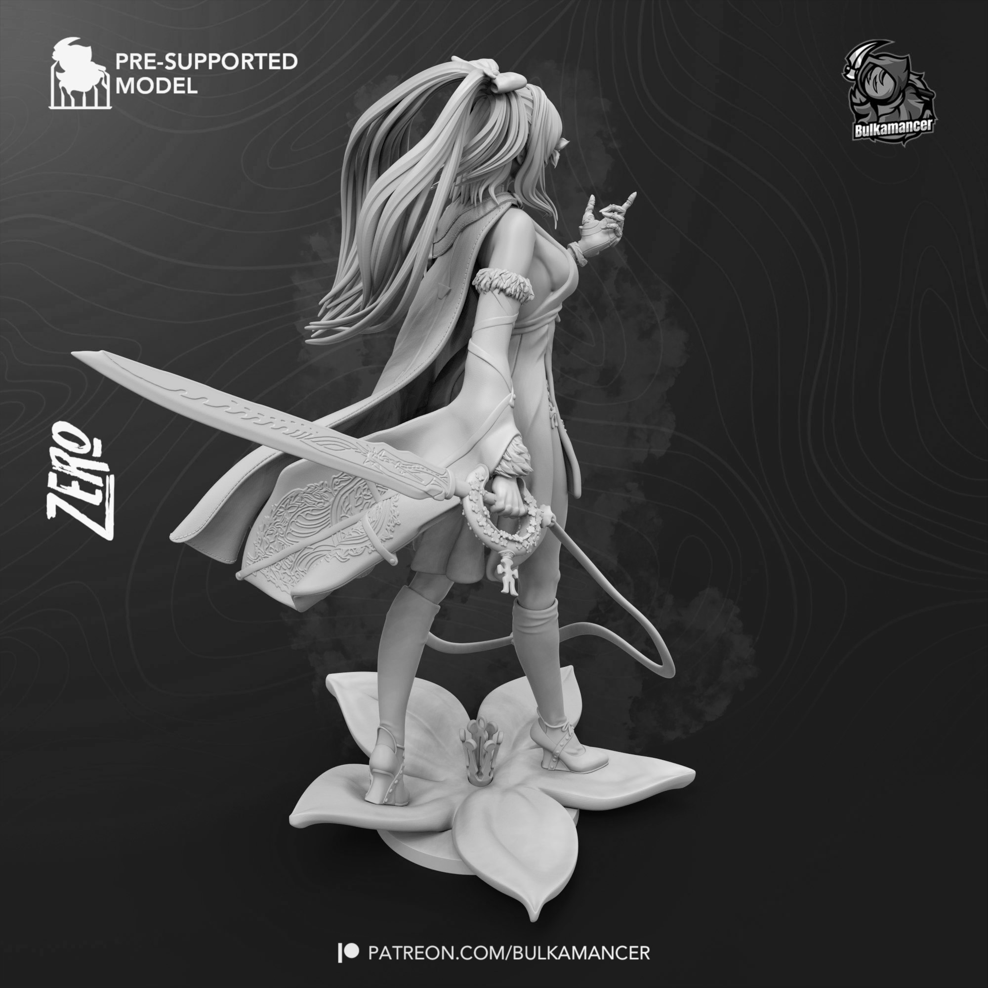 Drakengard 3 – Zero Action Figure