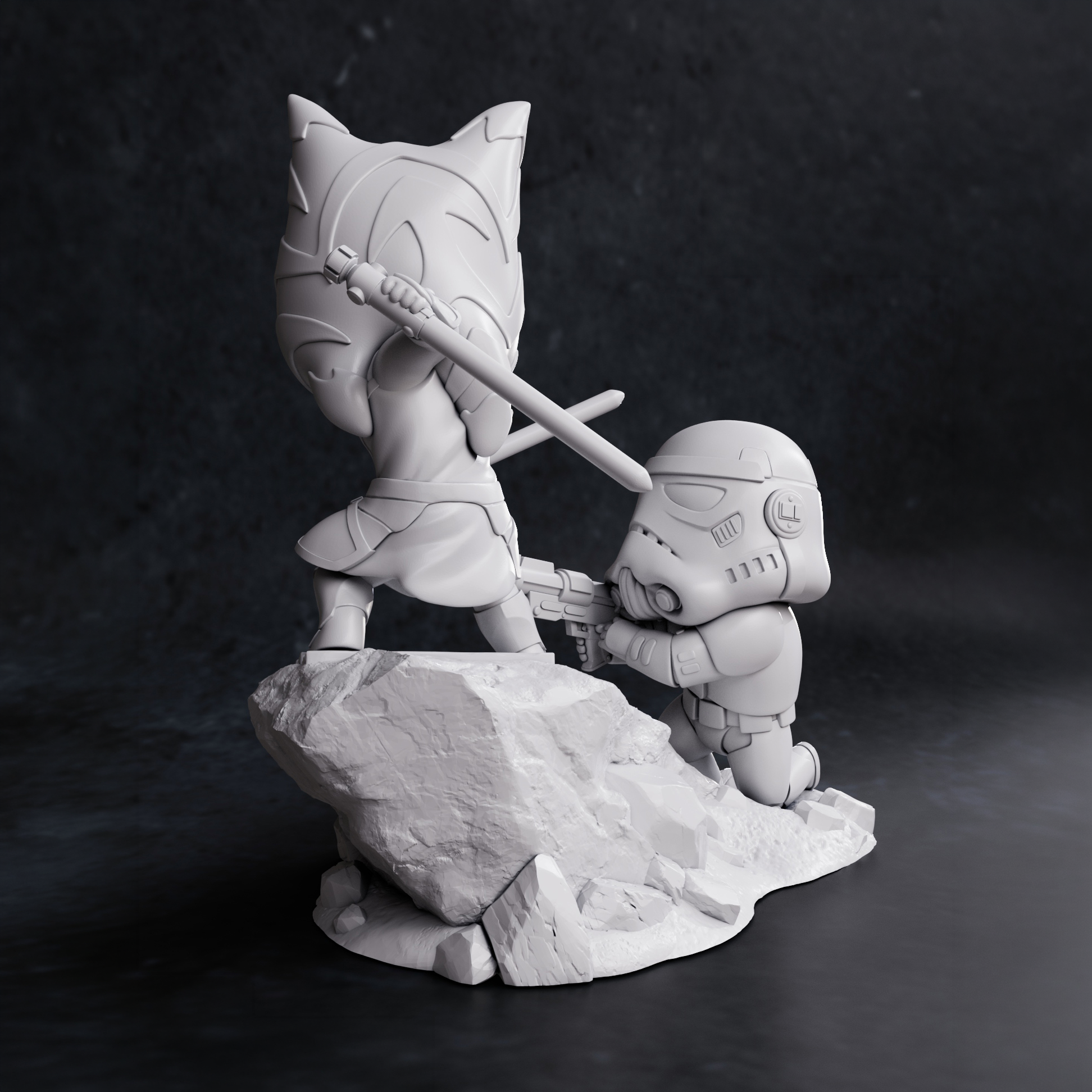 Ahsoka Tano – Chibi Action Figure