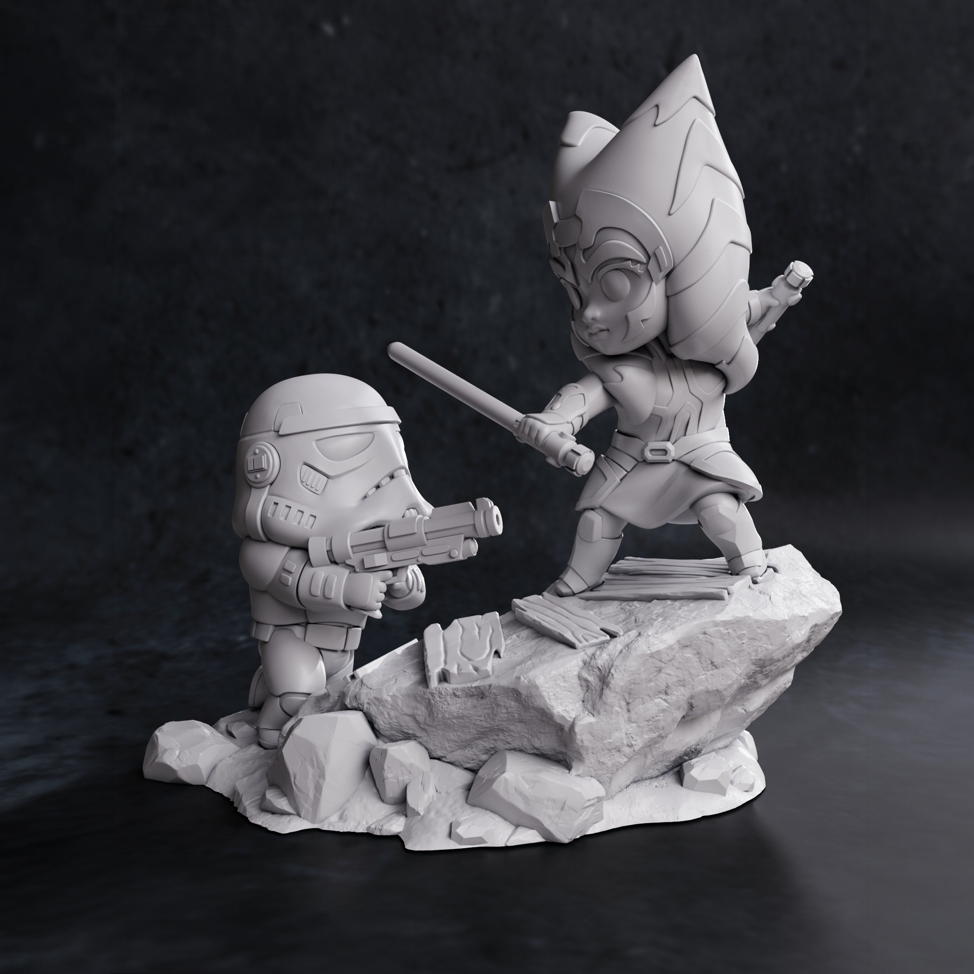 Ahsoka Tano – Chibi Action Figure