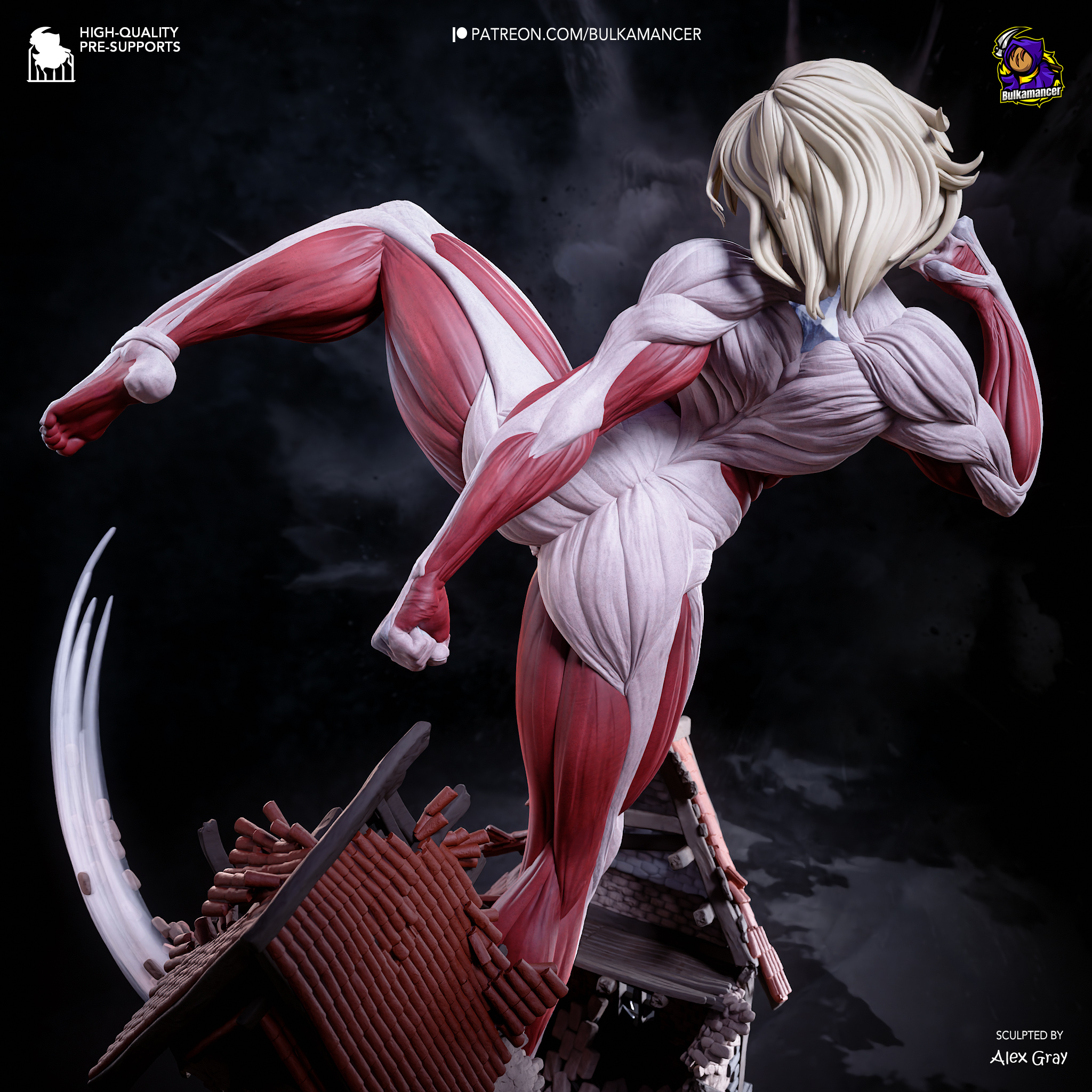 Attack on Titan – Female Titan Action Figure - Image 3
