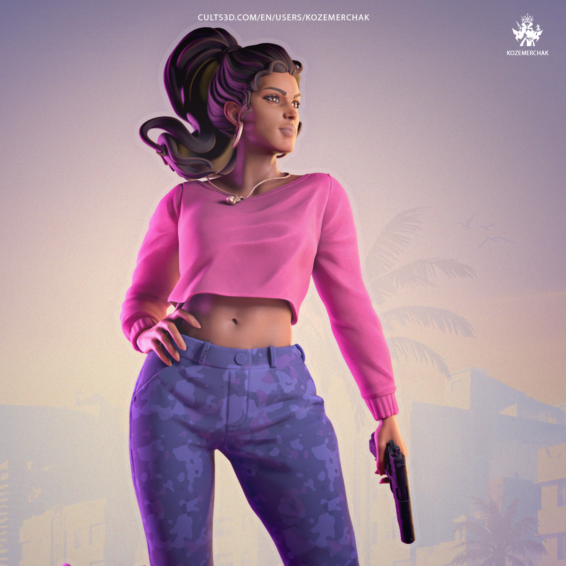GTA VI – Lucia Action Figure