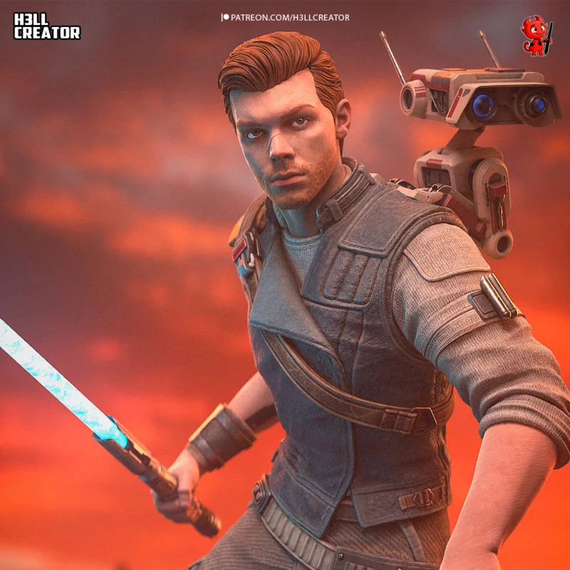 cal-kestis-action-figure-bust