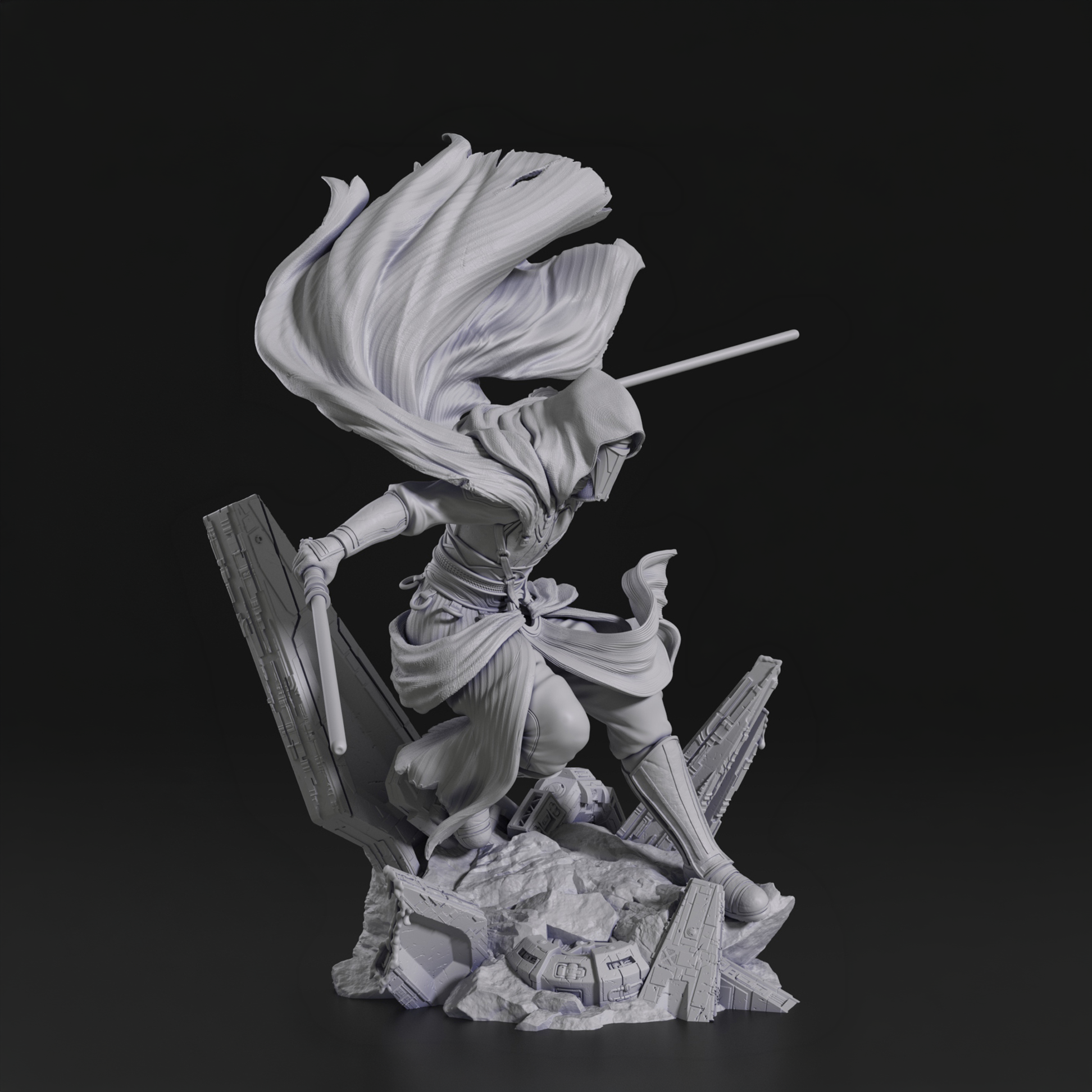 Star Wars – Darth Revan Action Figure & Bust