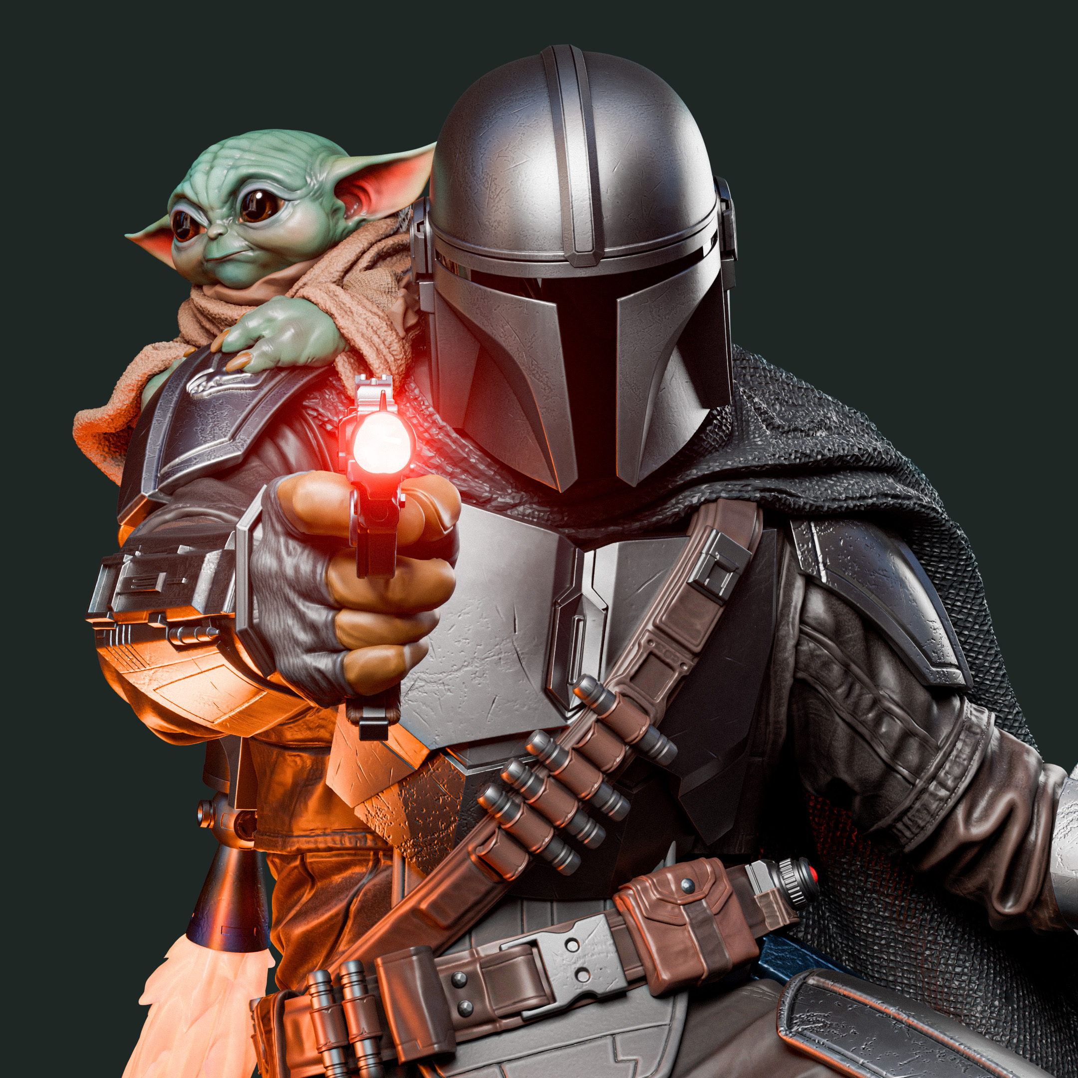 Star Wars – The Mandalorian & Grogu Action Figure
