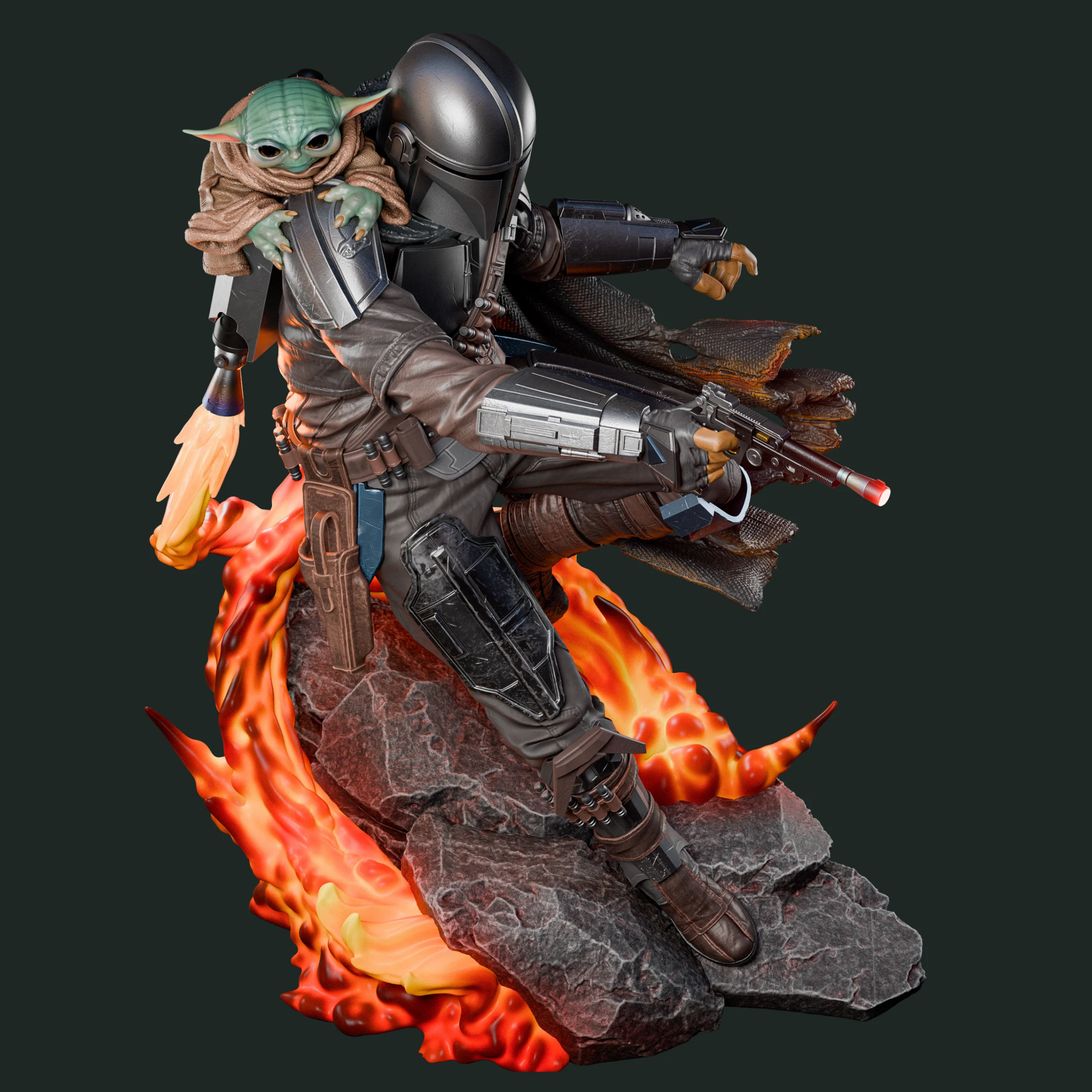 Star Wars – The Mandalorian & Grogu Action Figure