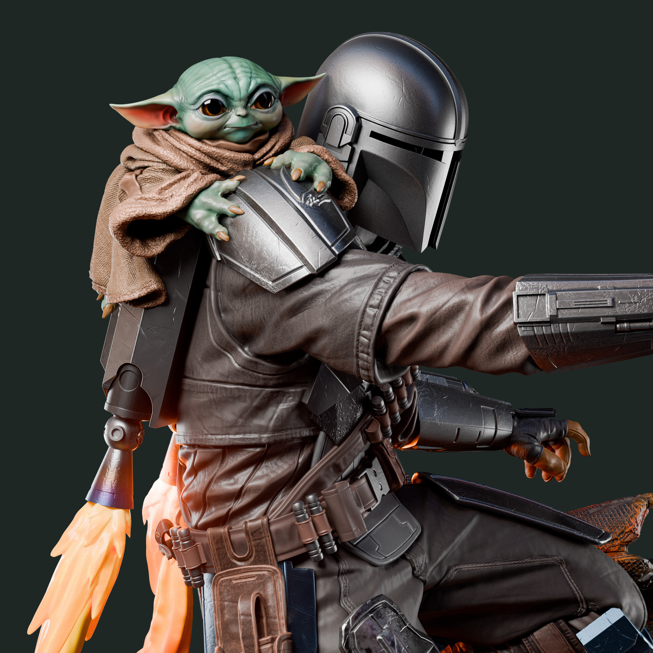 Star Wars – The Mandalorian & Grogu Action Figure