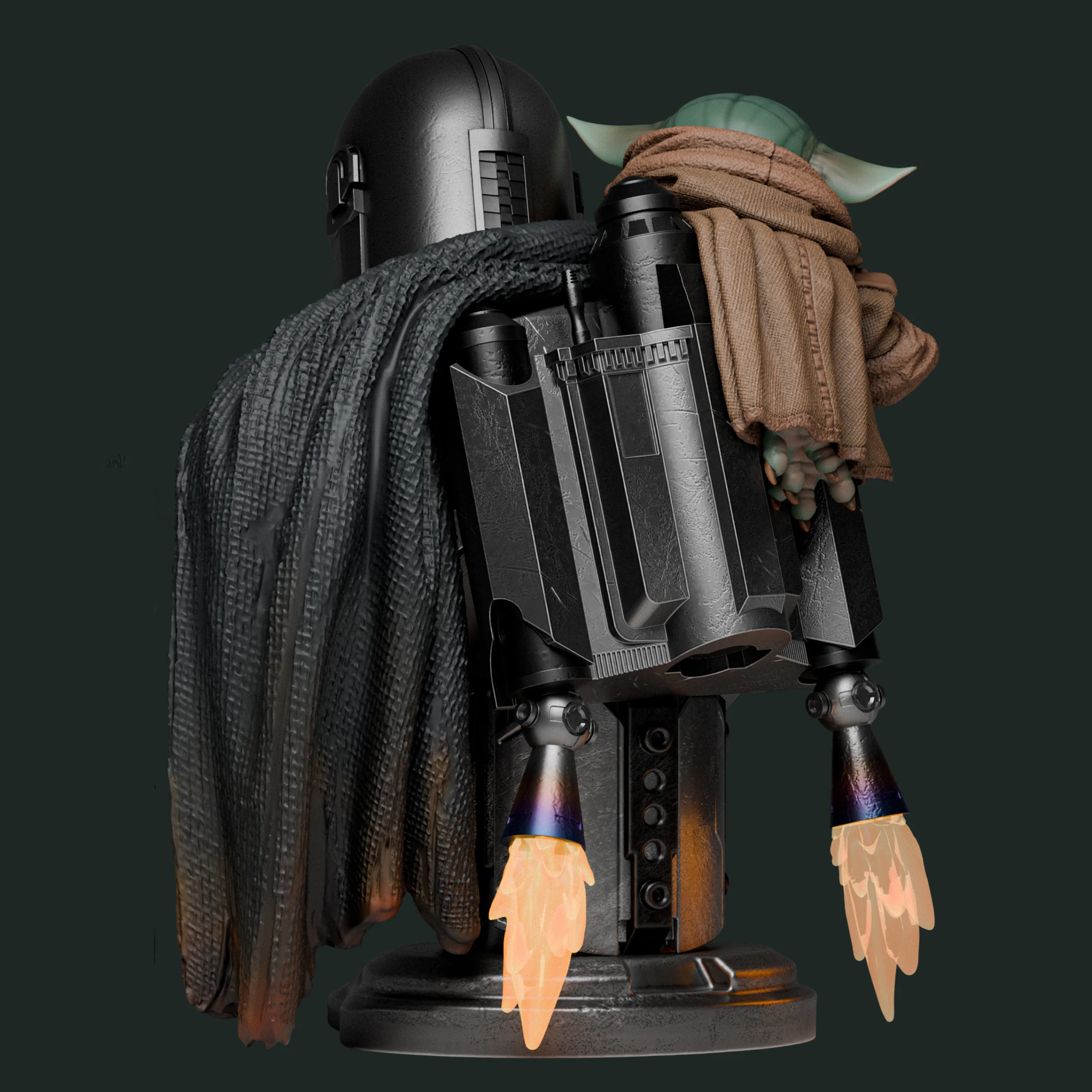 The Mandalorian & Grogu Action Figure - Image 9