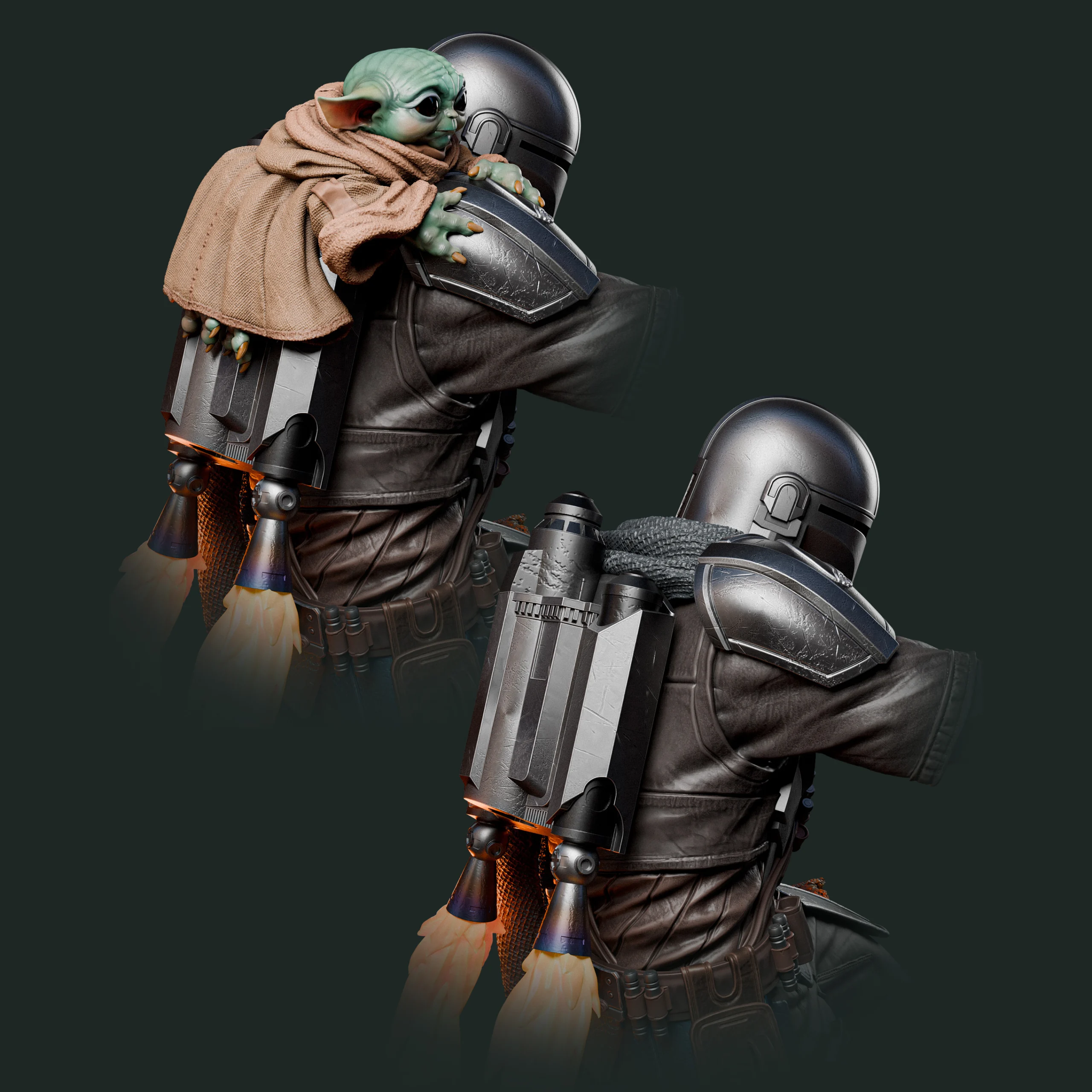 Star Wars – The Mandalorian & Grogu Action Figure