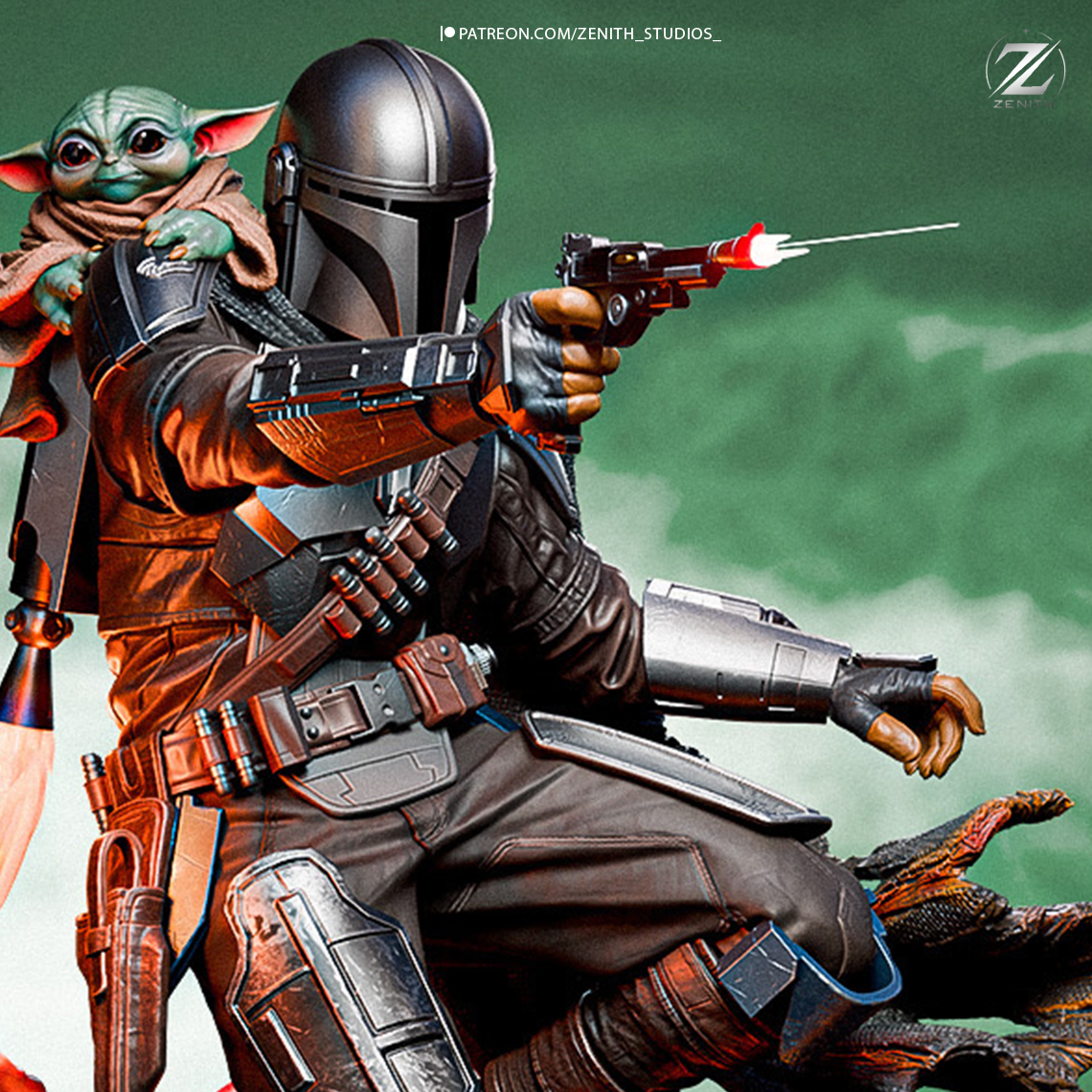 Star Wars – The Mandalorian & Grogu Action Figure
