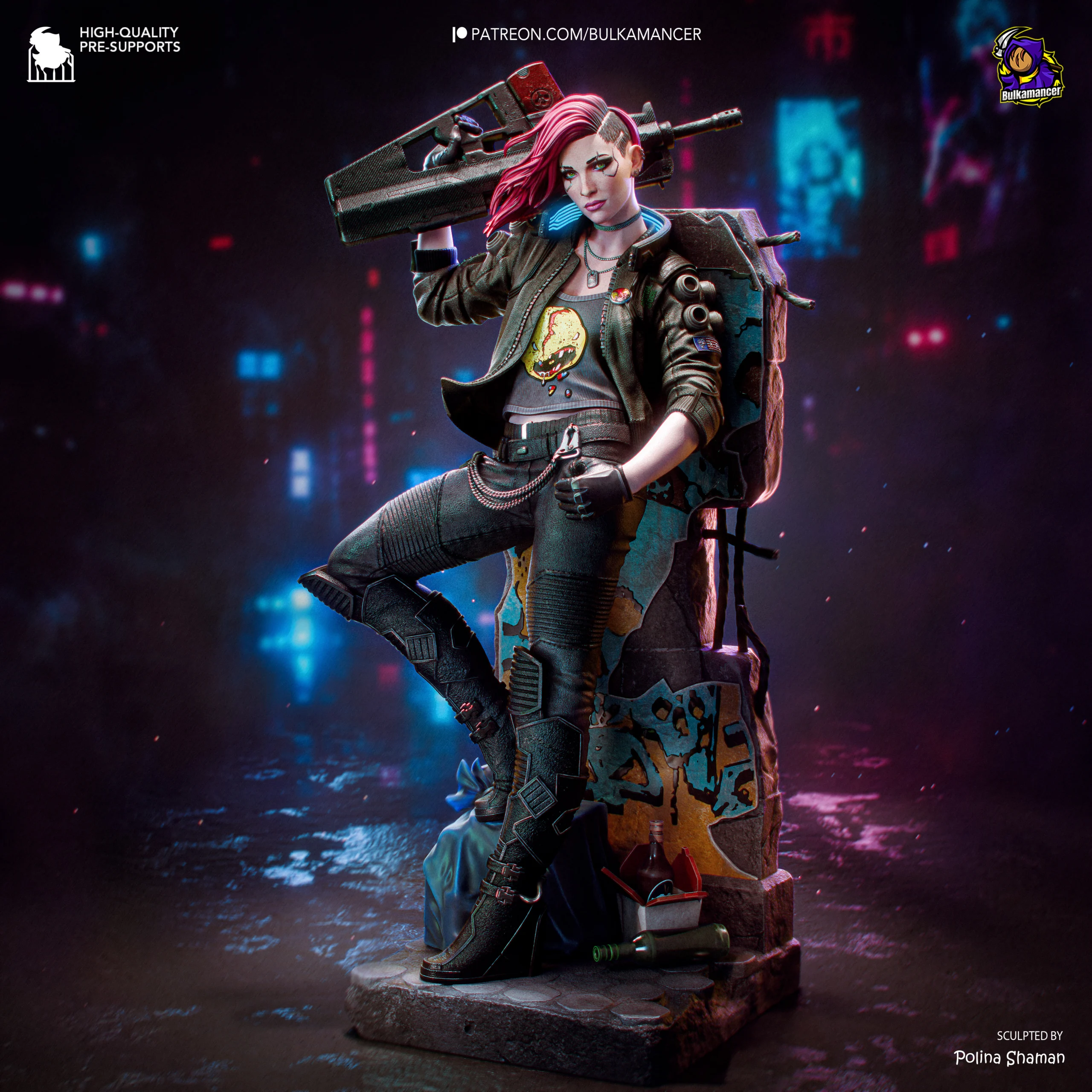 Cyberpunk 2077 – Valerie Action Figure