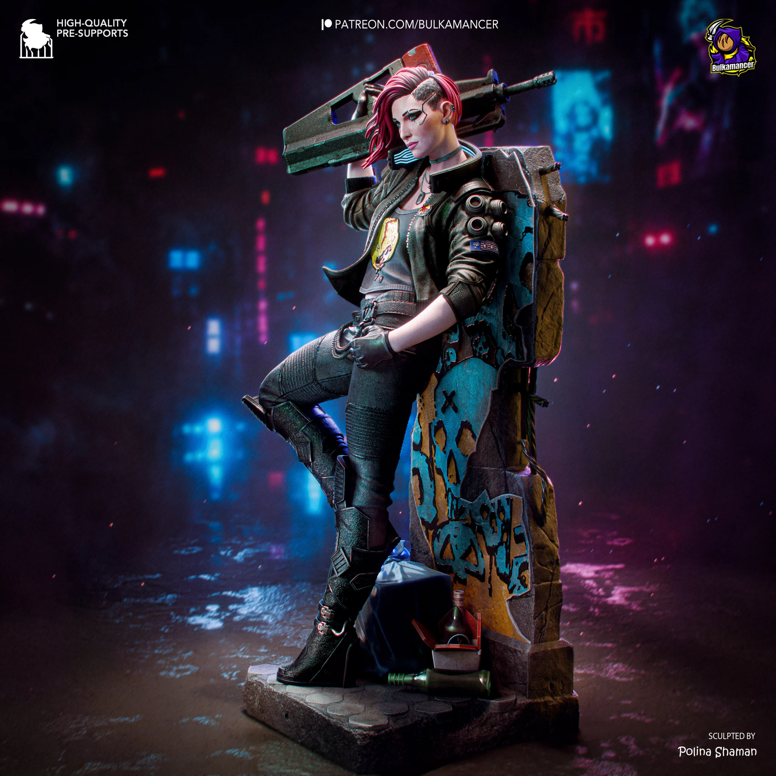 Cyberpunk 2077 – Valerie Action Figure