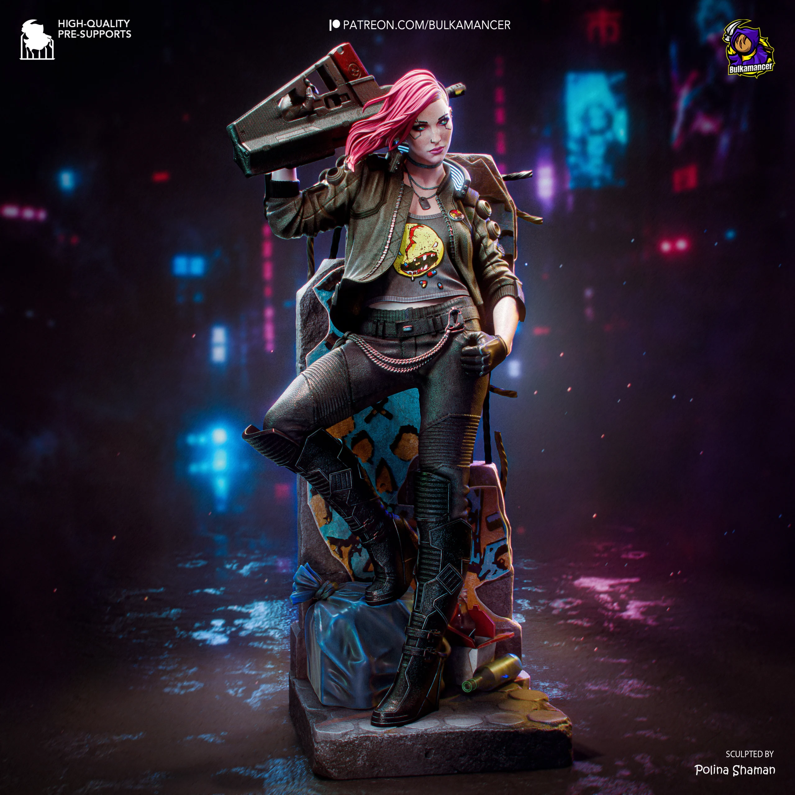 Cyberpunk 2077 – Valerie Action Figure
