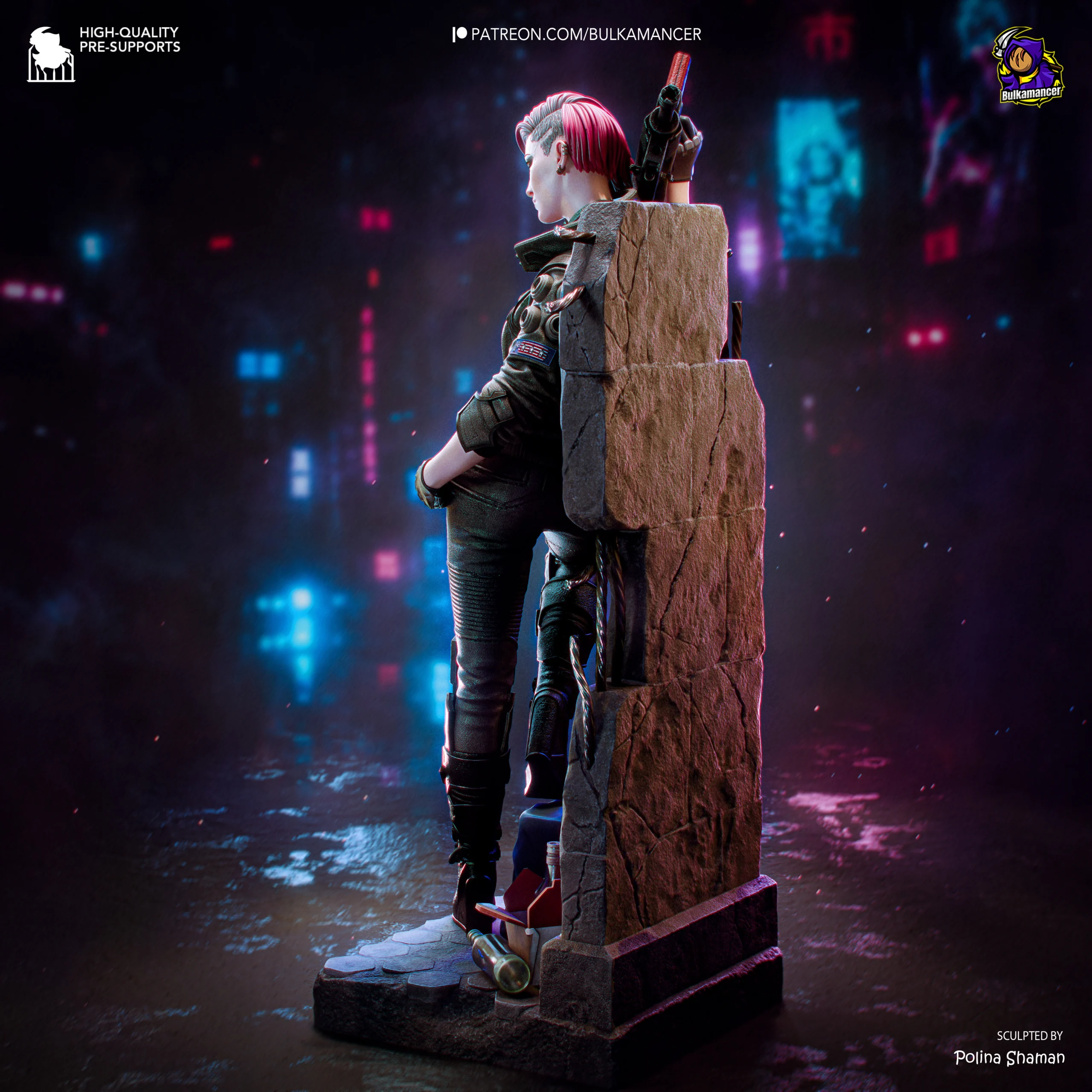 Cyberpunk 2077 – Valerie Action Figure