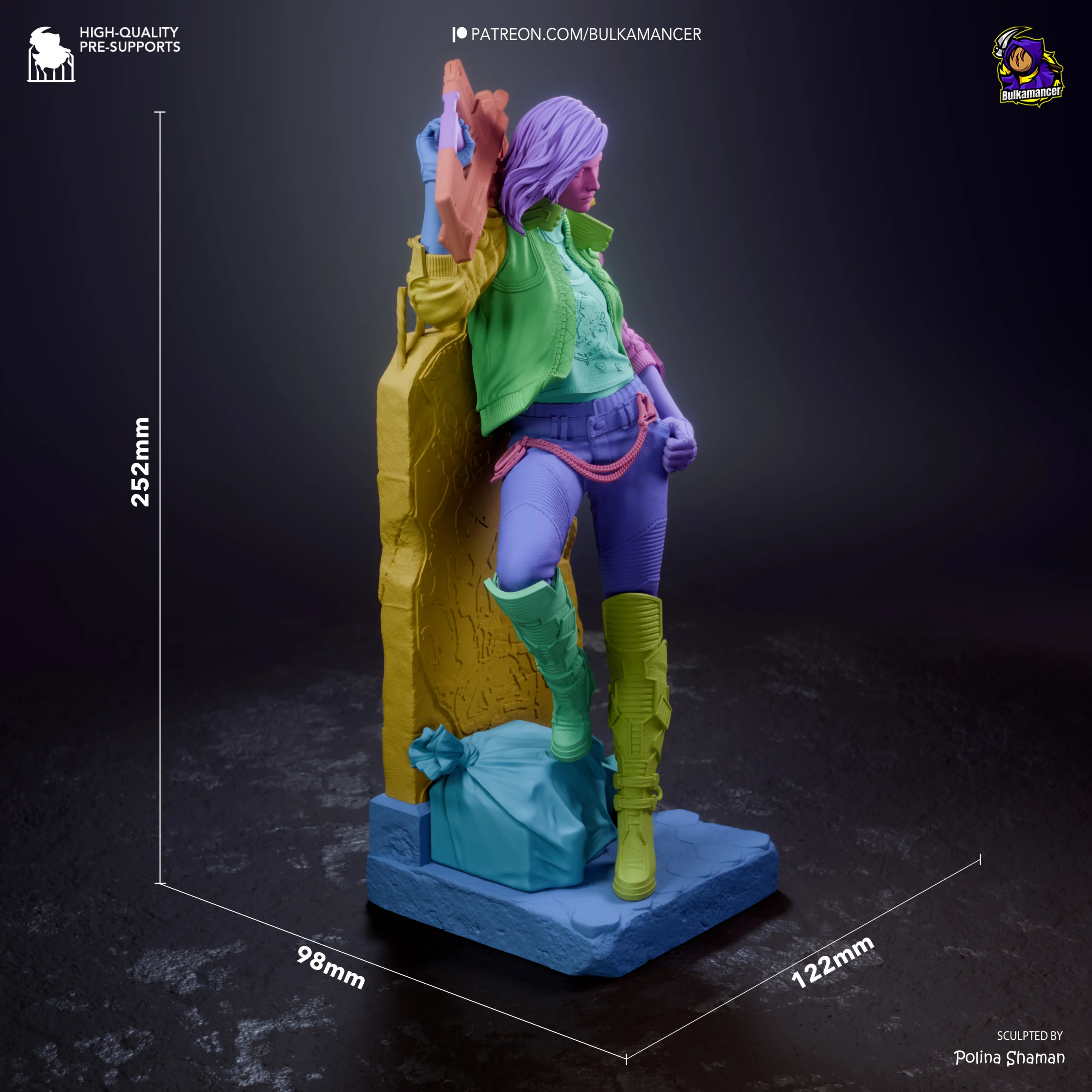 Cyberpunk 2077 – Valerie Action Figure