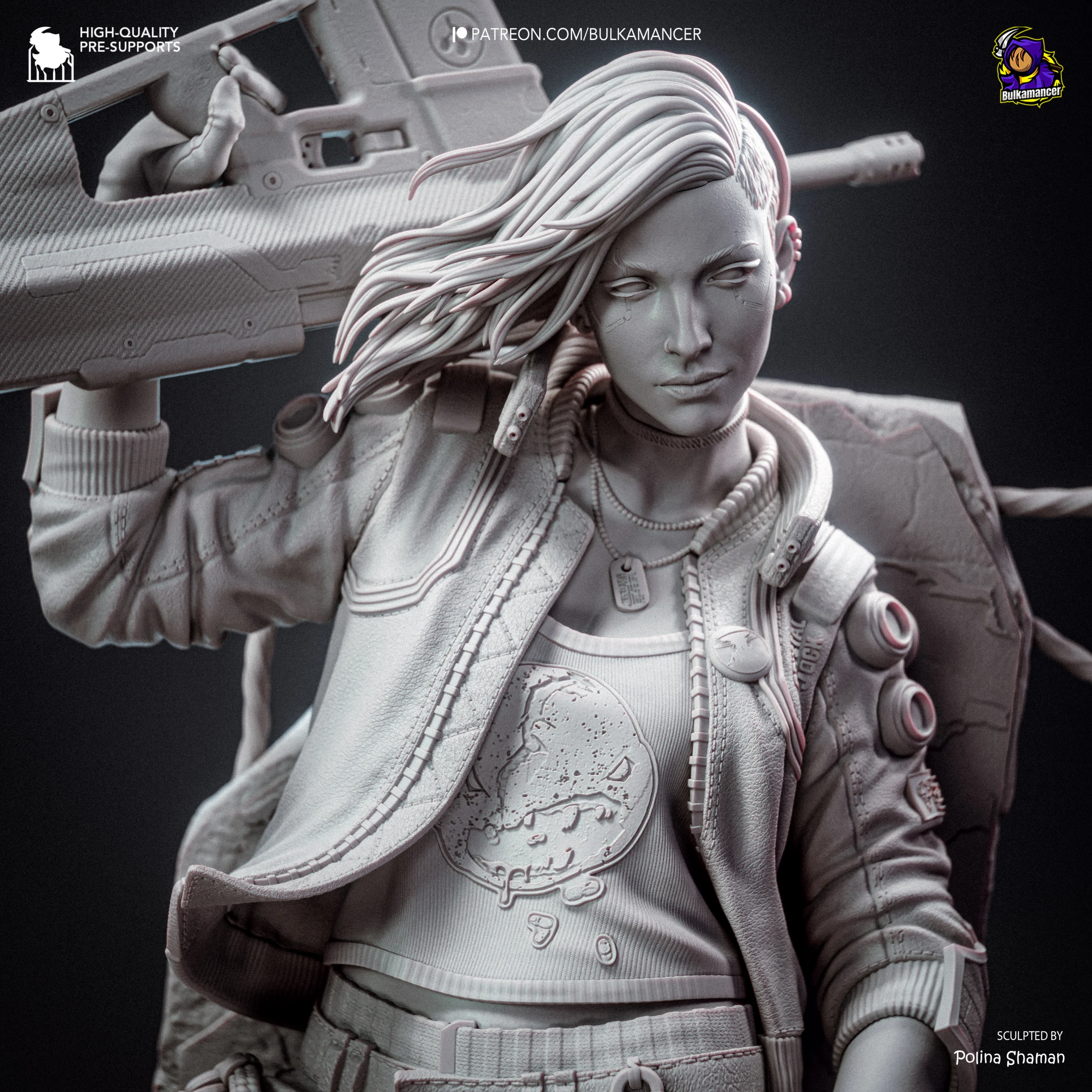 Cyberpunk 2077 – Valerie Action Figure