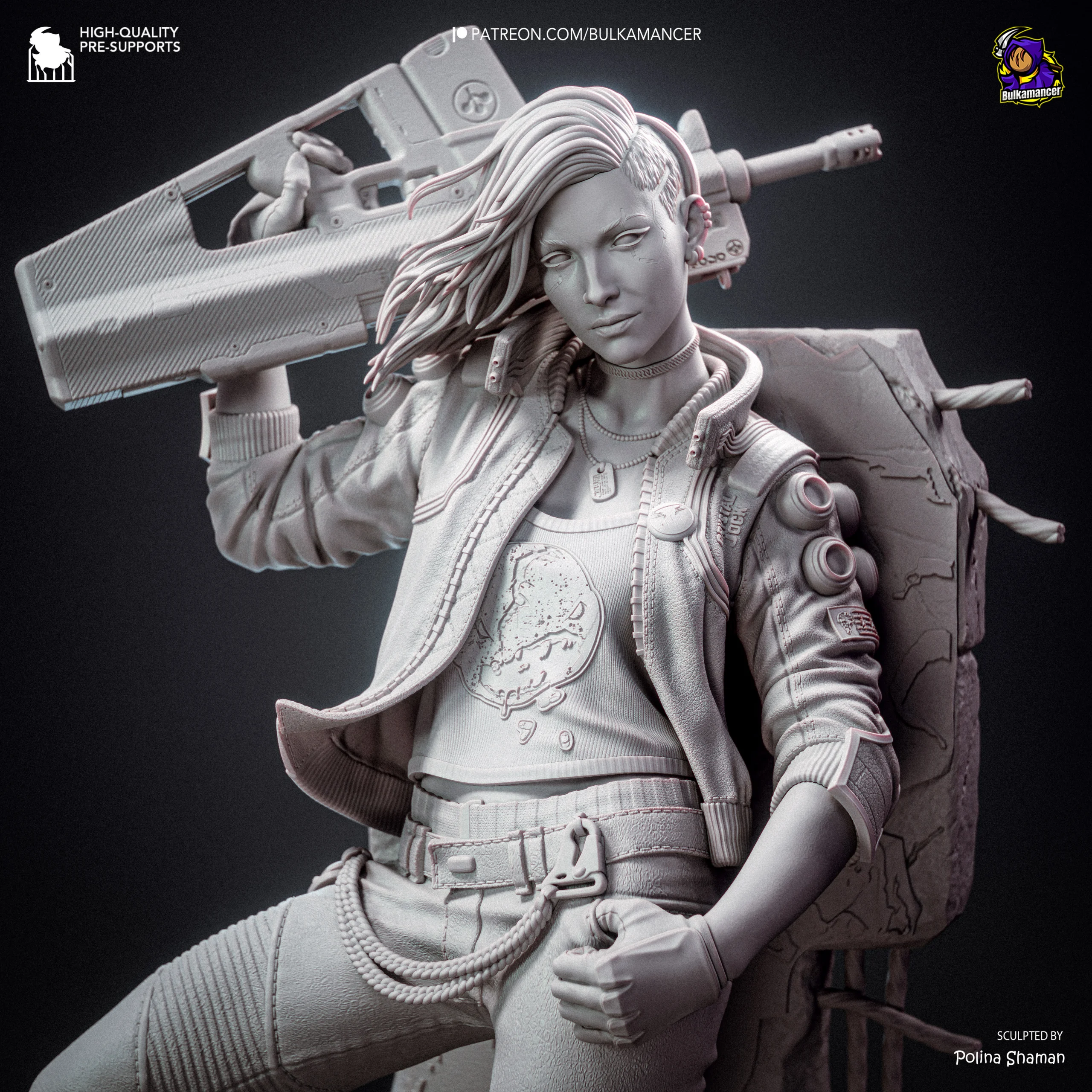 Cyberpunk 2077 – Valerie Action Figure