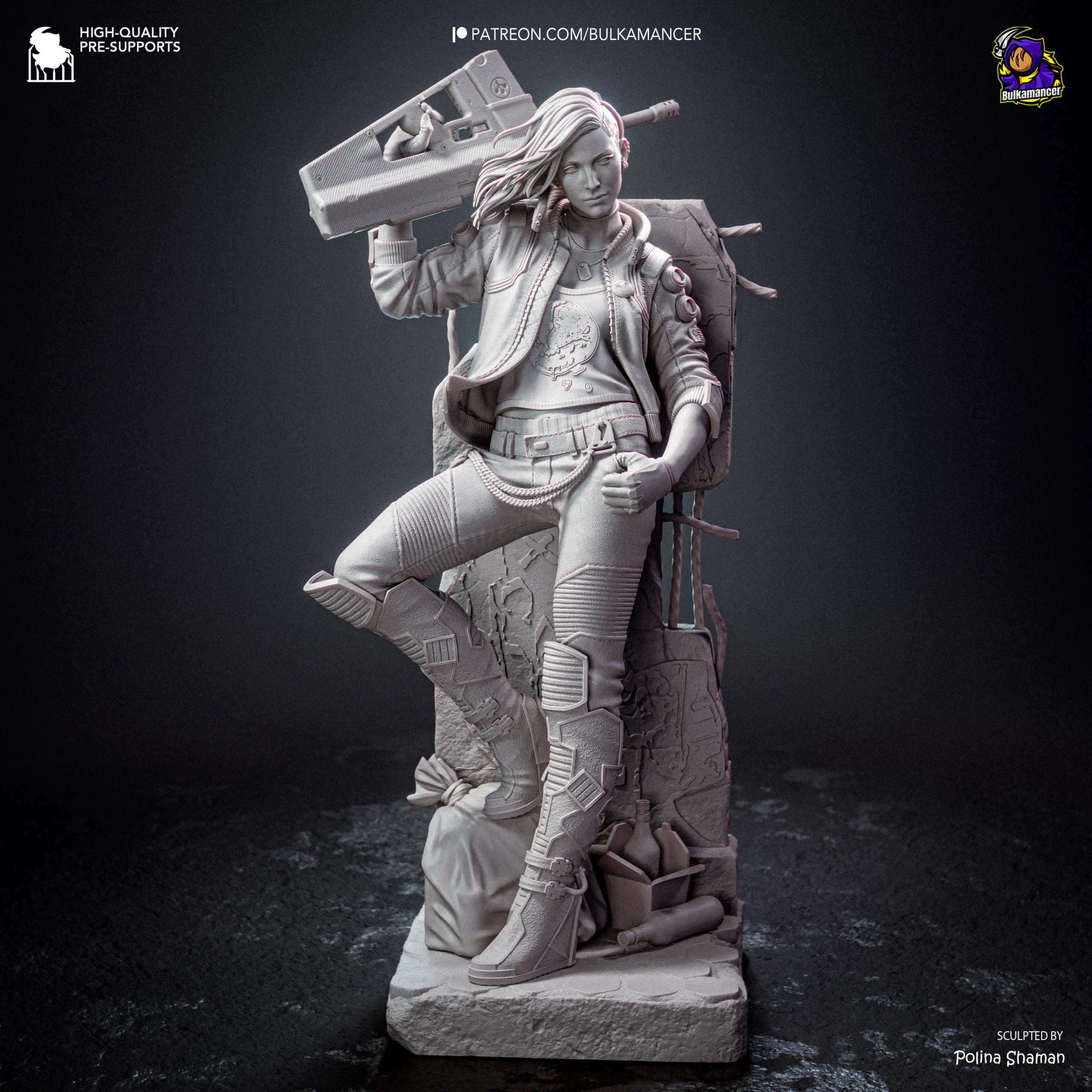 Cyberpunk 2077 – Valerie Action Figure