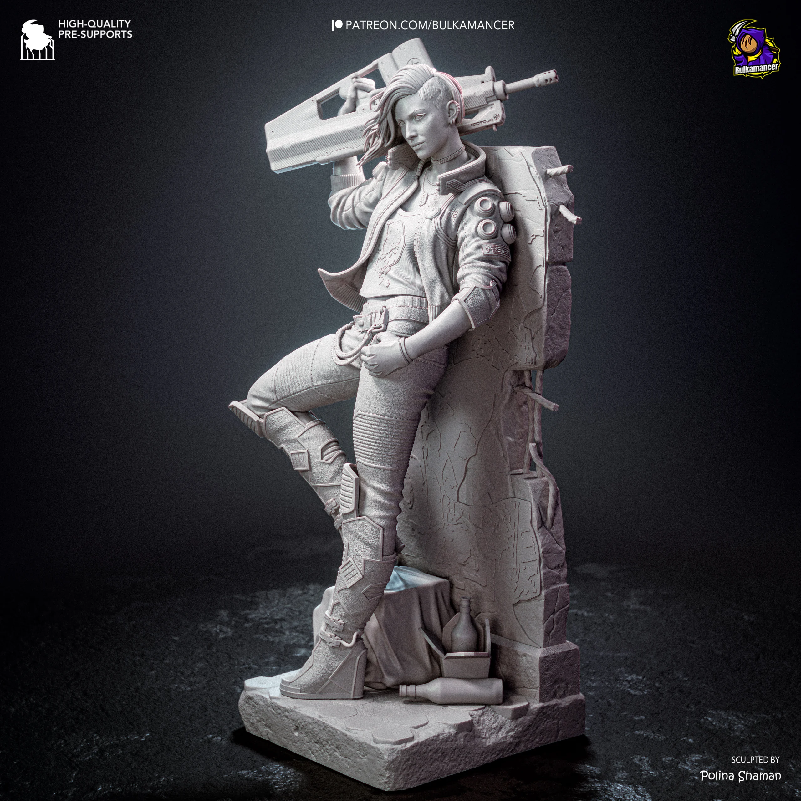 Cyberpunk 2077 – Valerie Action Figure