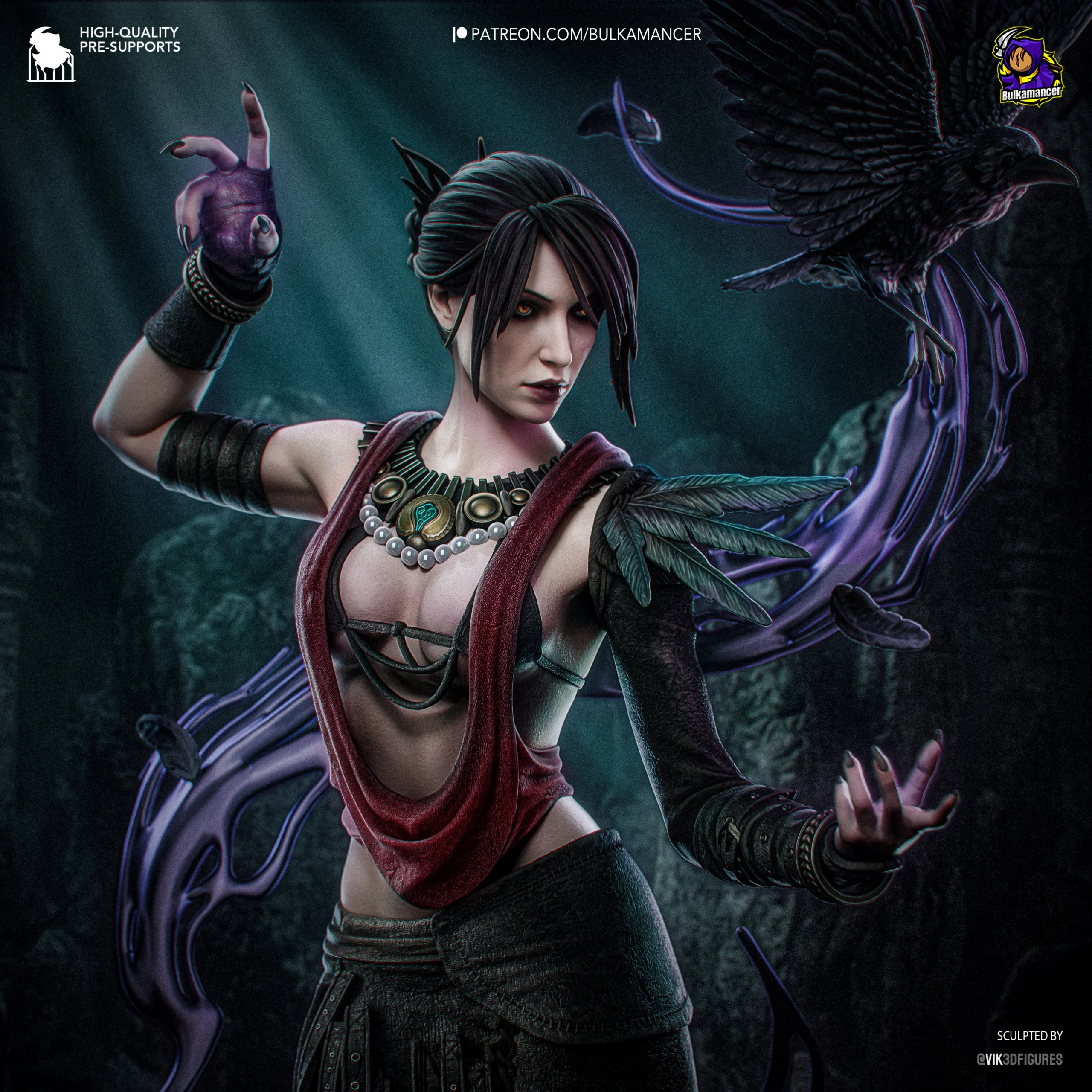 Dragon Age: Origins – Morrigan Statue