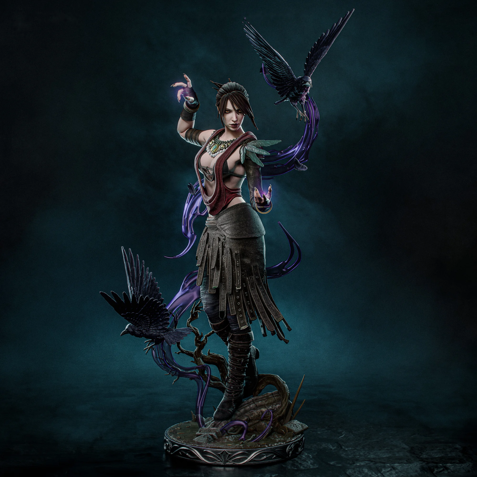 Dragon Age: Origins – Morrigan Statue