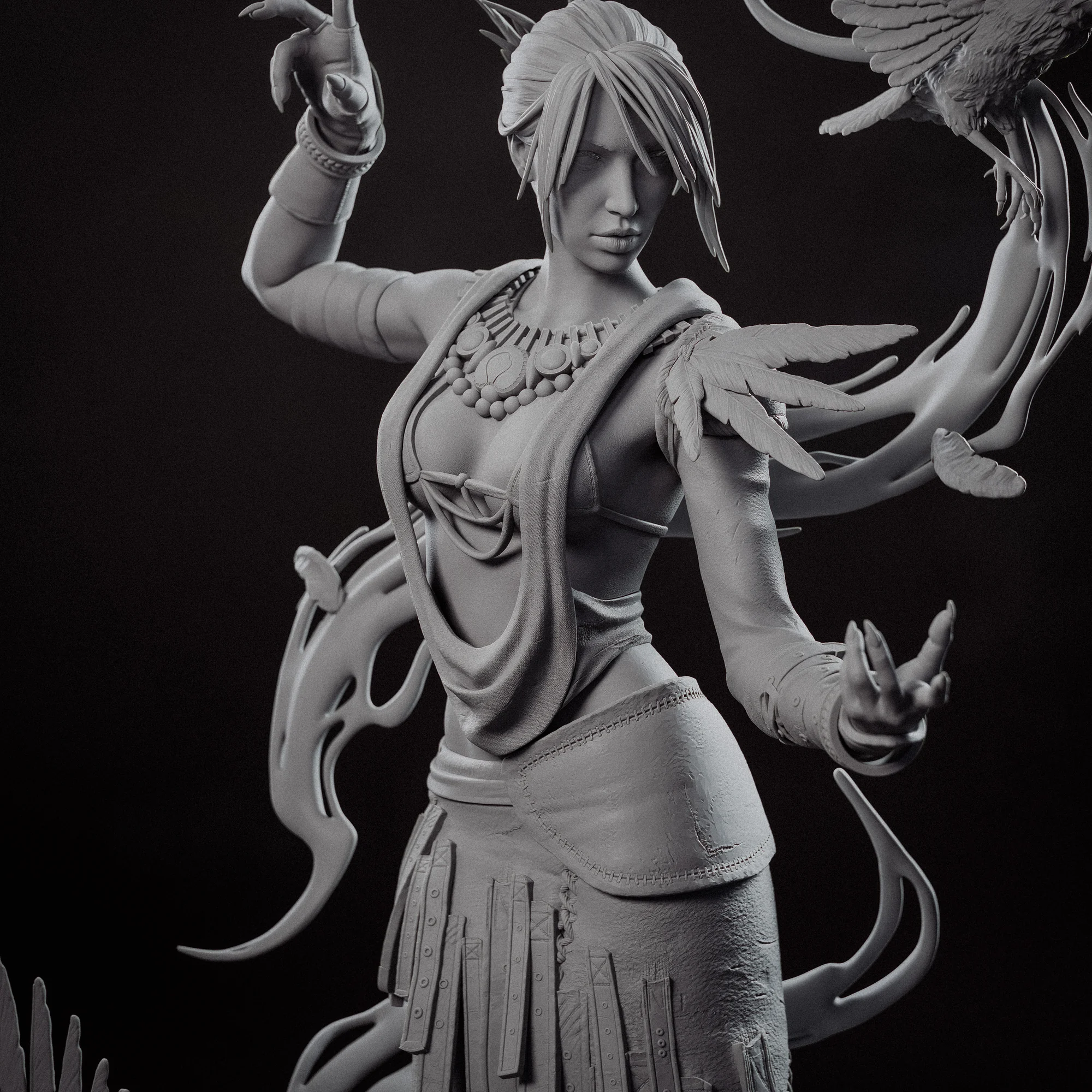 Dragon Age: Origins – Morrigan Statue