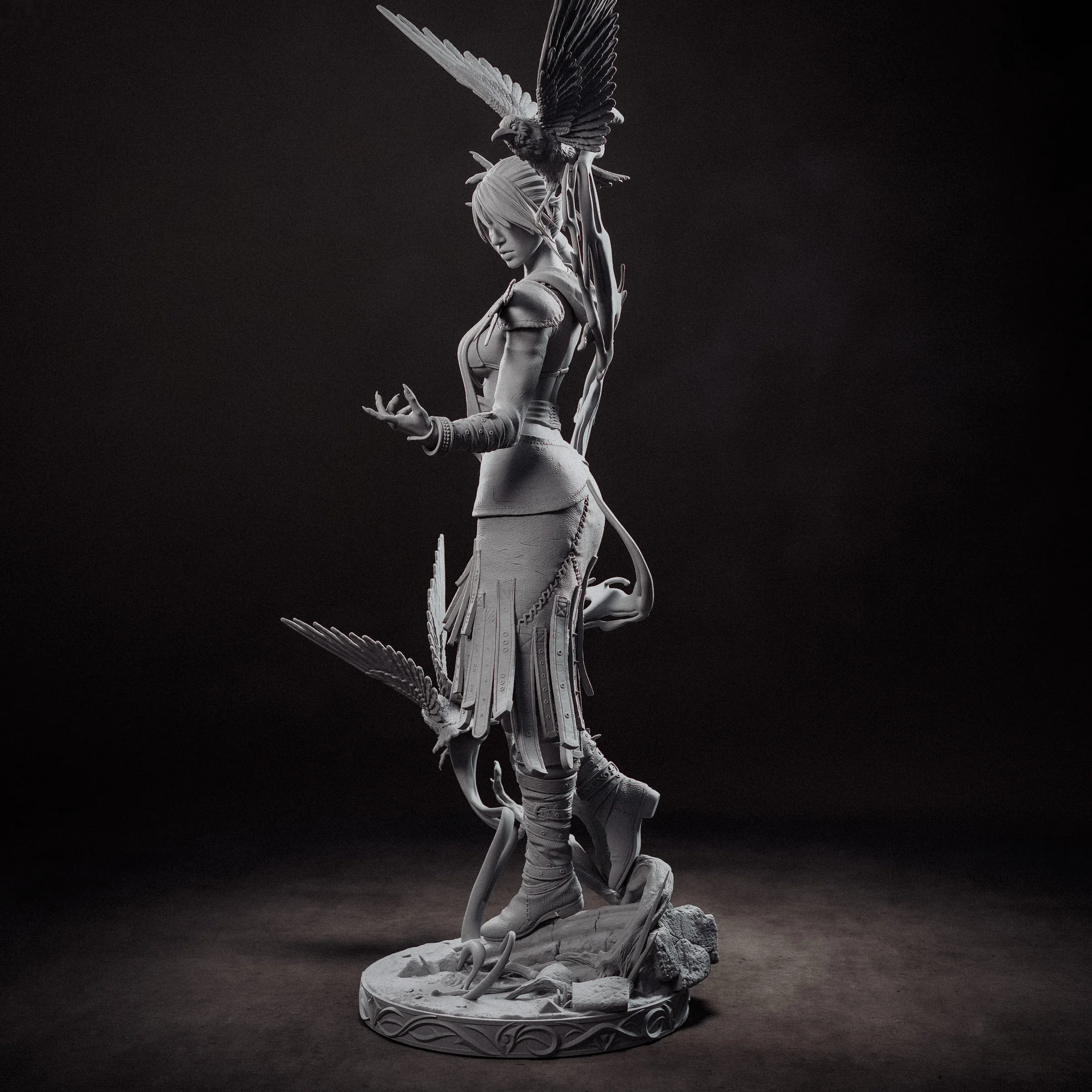 Dragon Age: Origins – Morrigan Statue