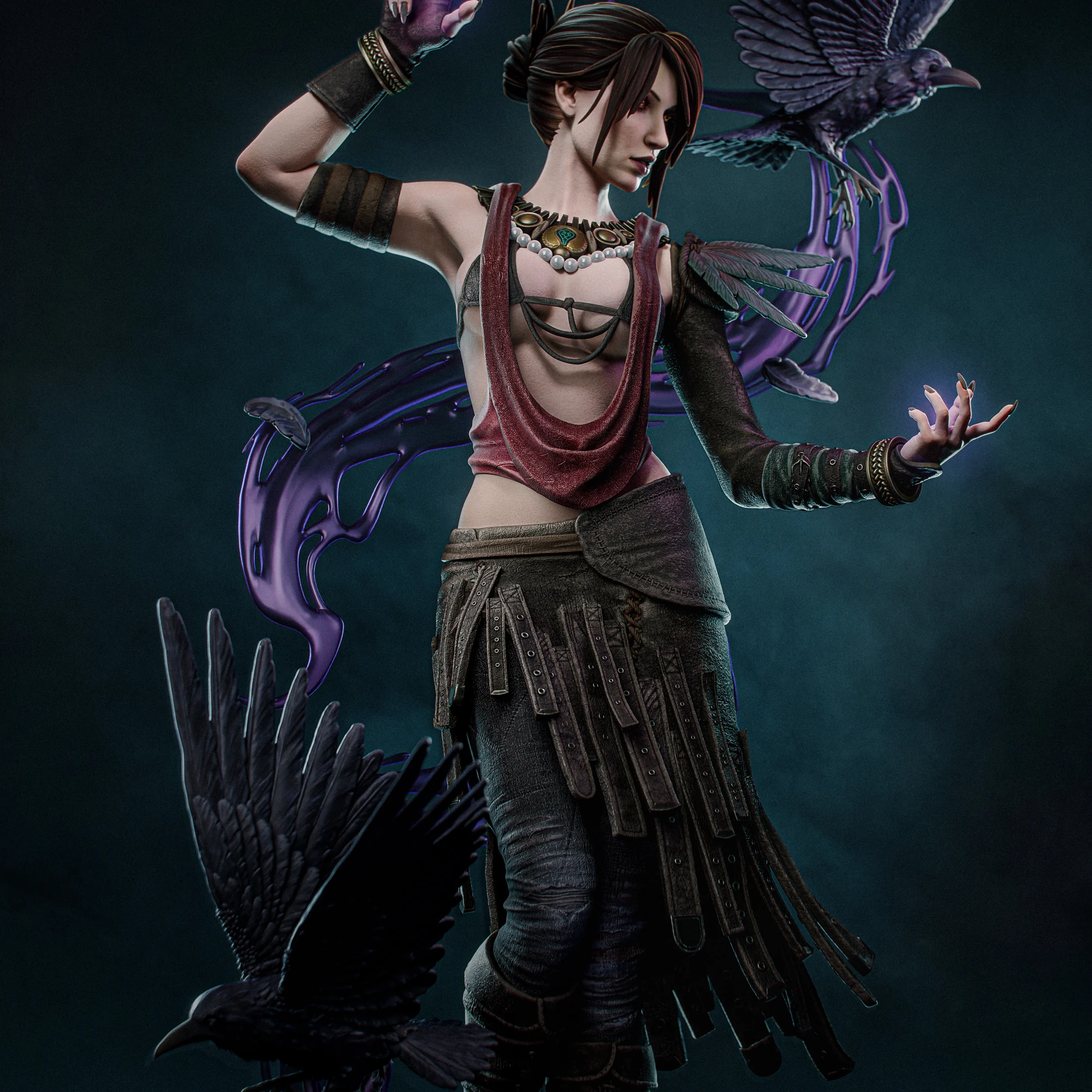 Dragon Age: Origins – Morrigan Statue