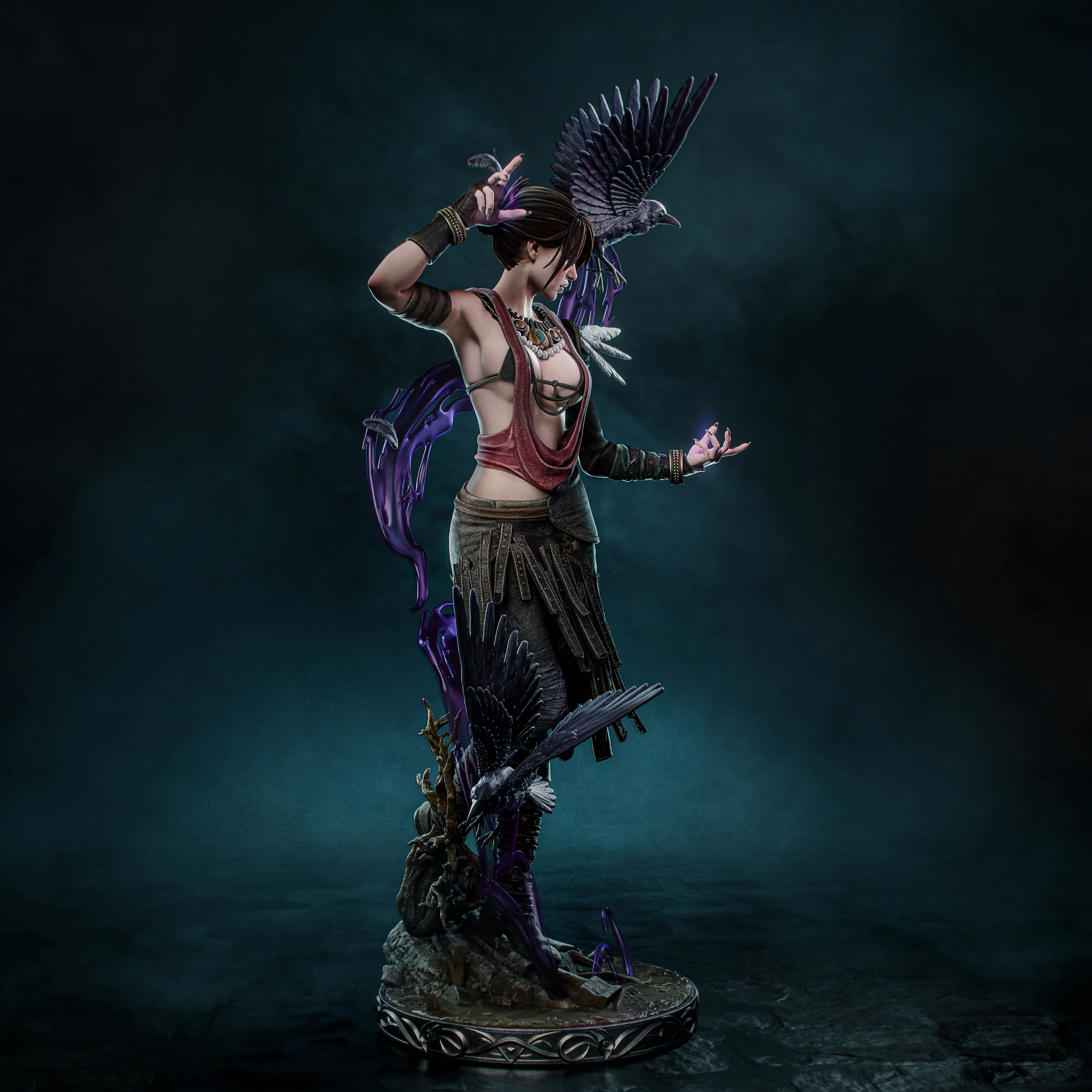 Dragon Age: Origins – Morrigan Statue