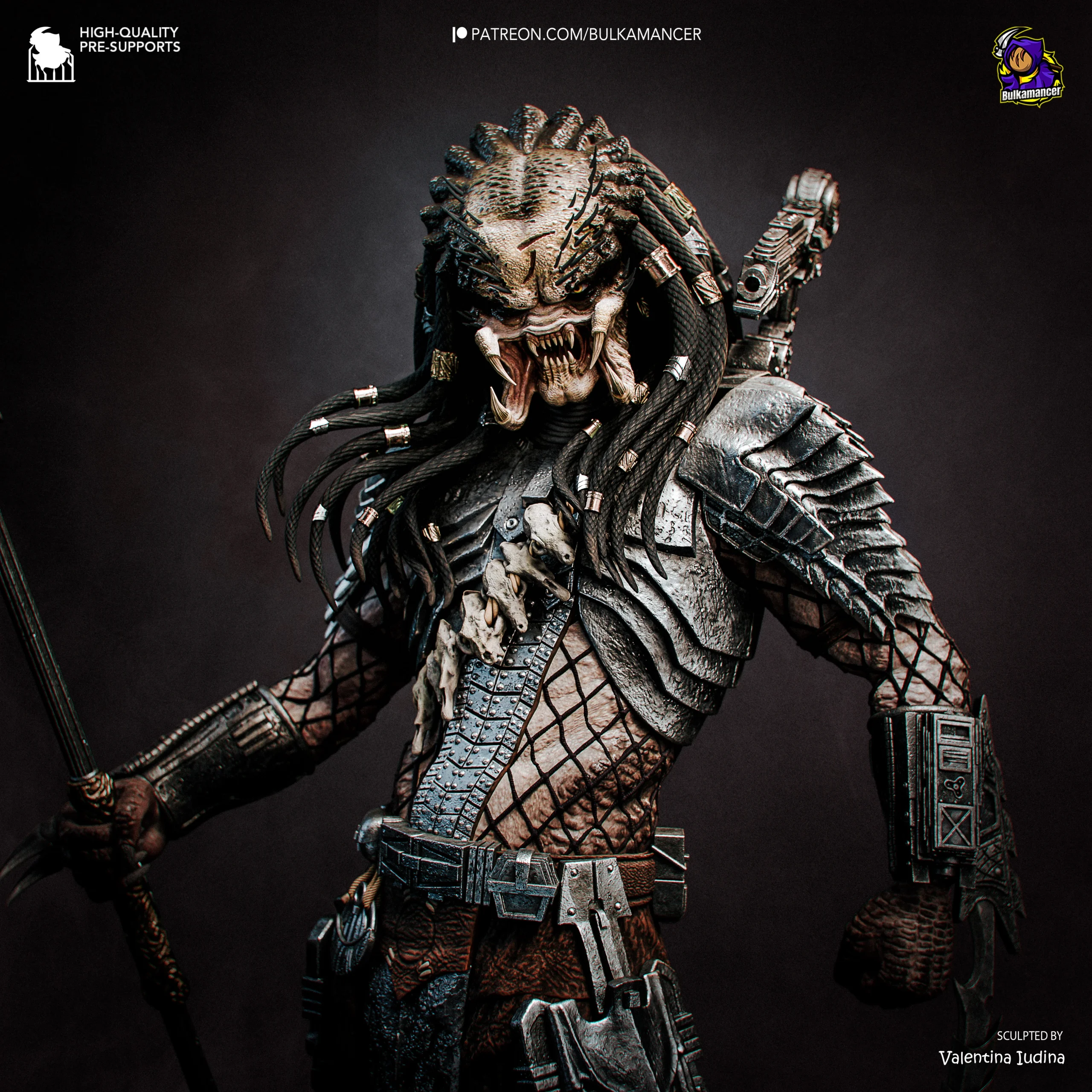 Predator Statue