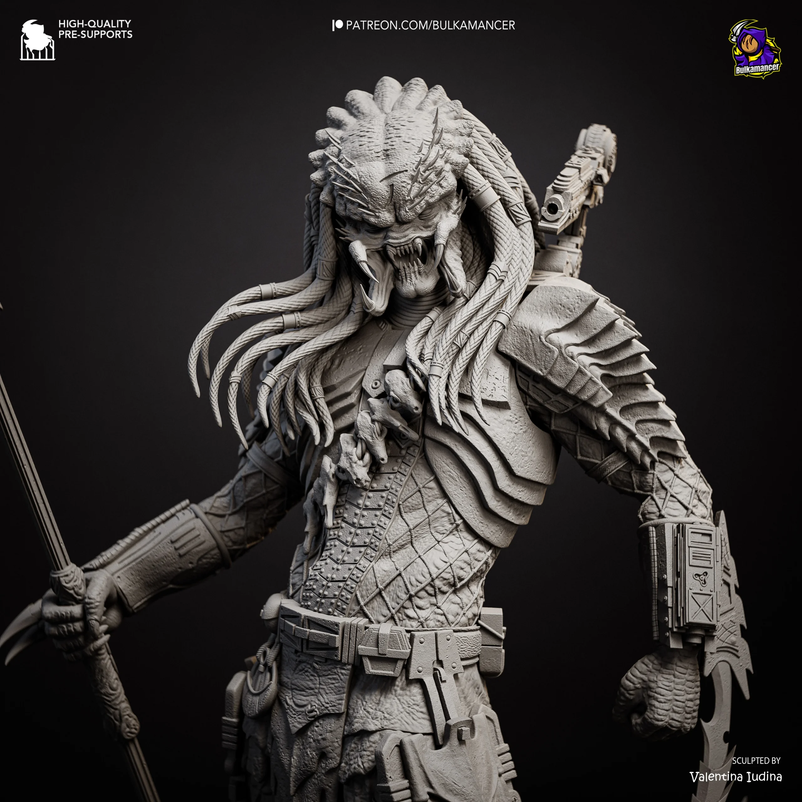 Predator Statue