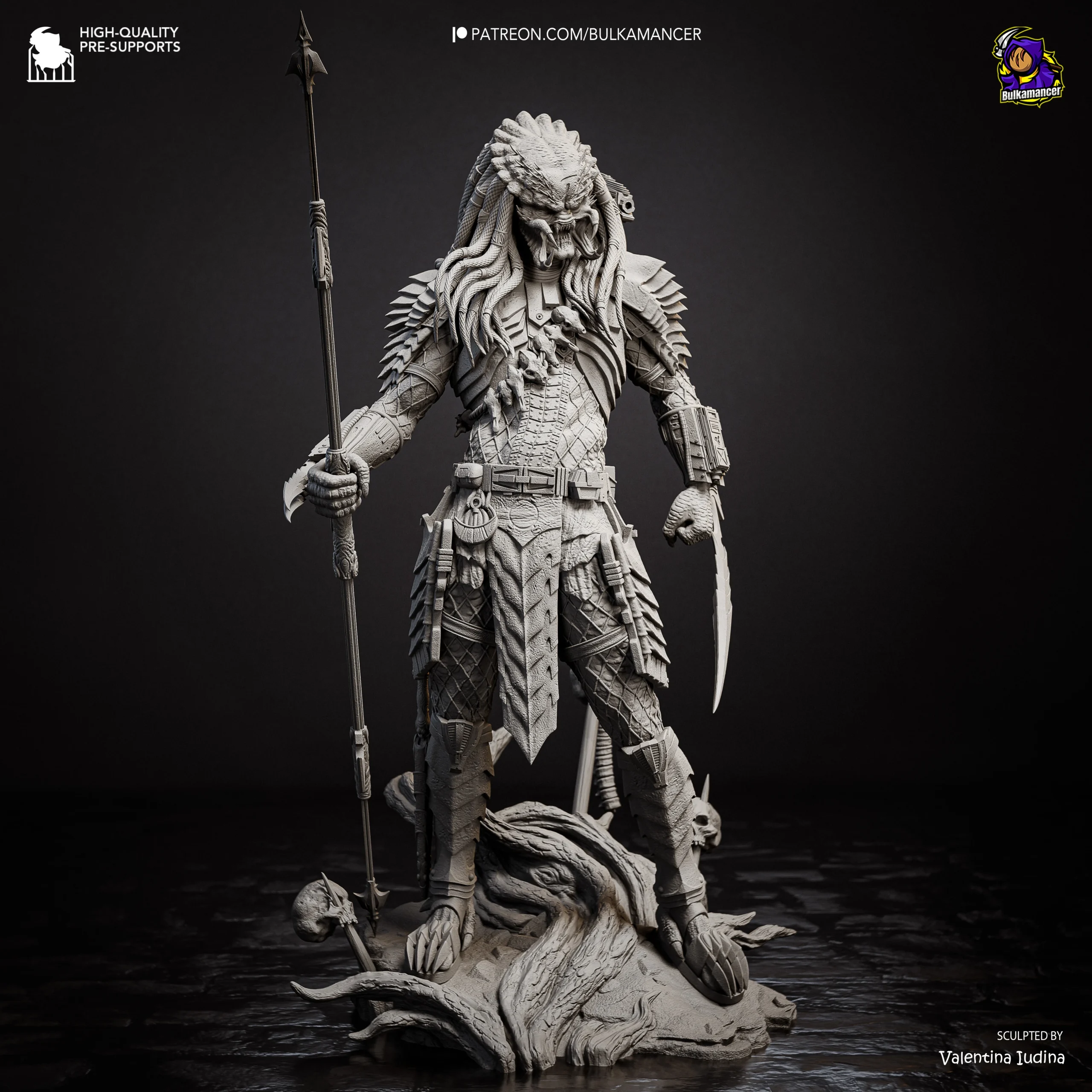 Predator Statue