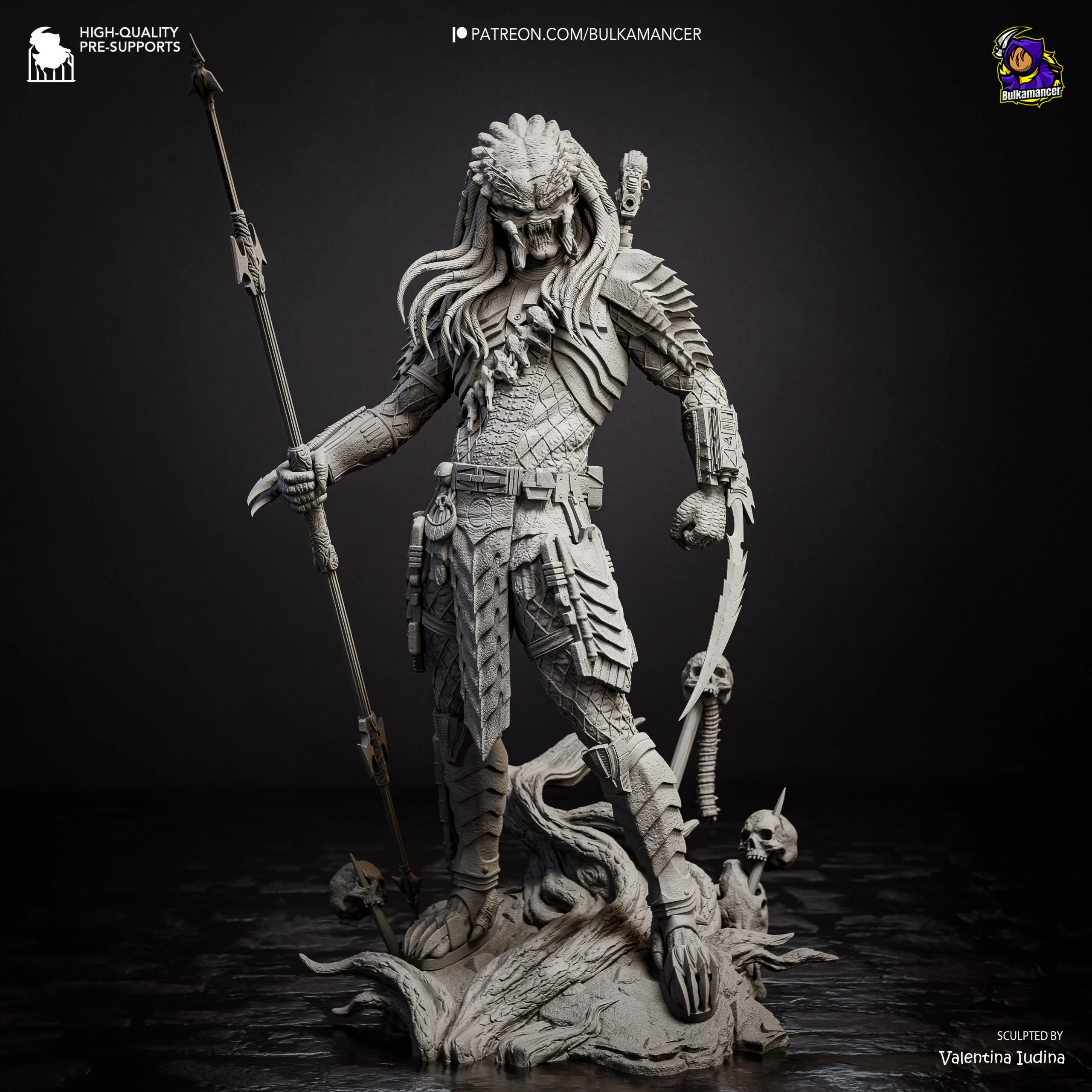 Predator Statue