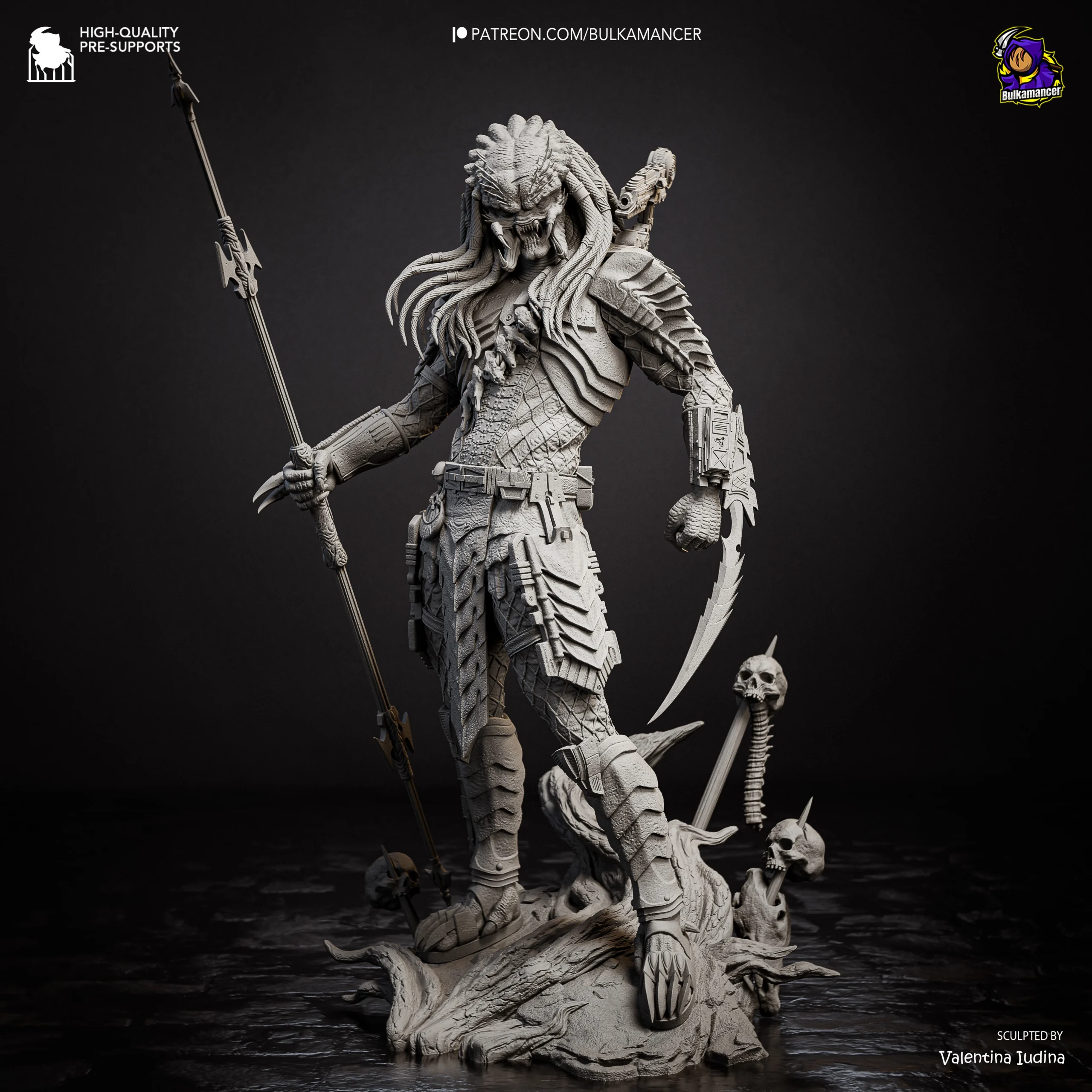 Predator Statue