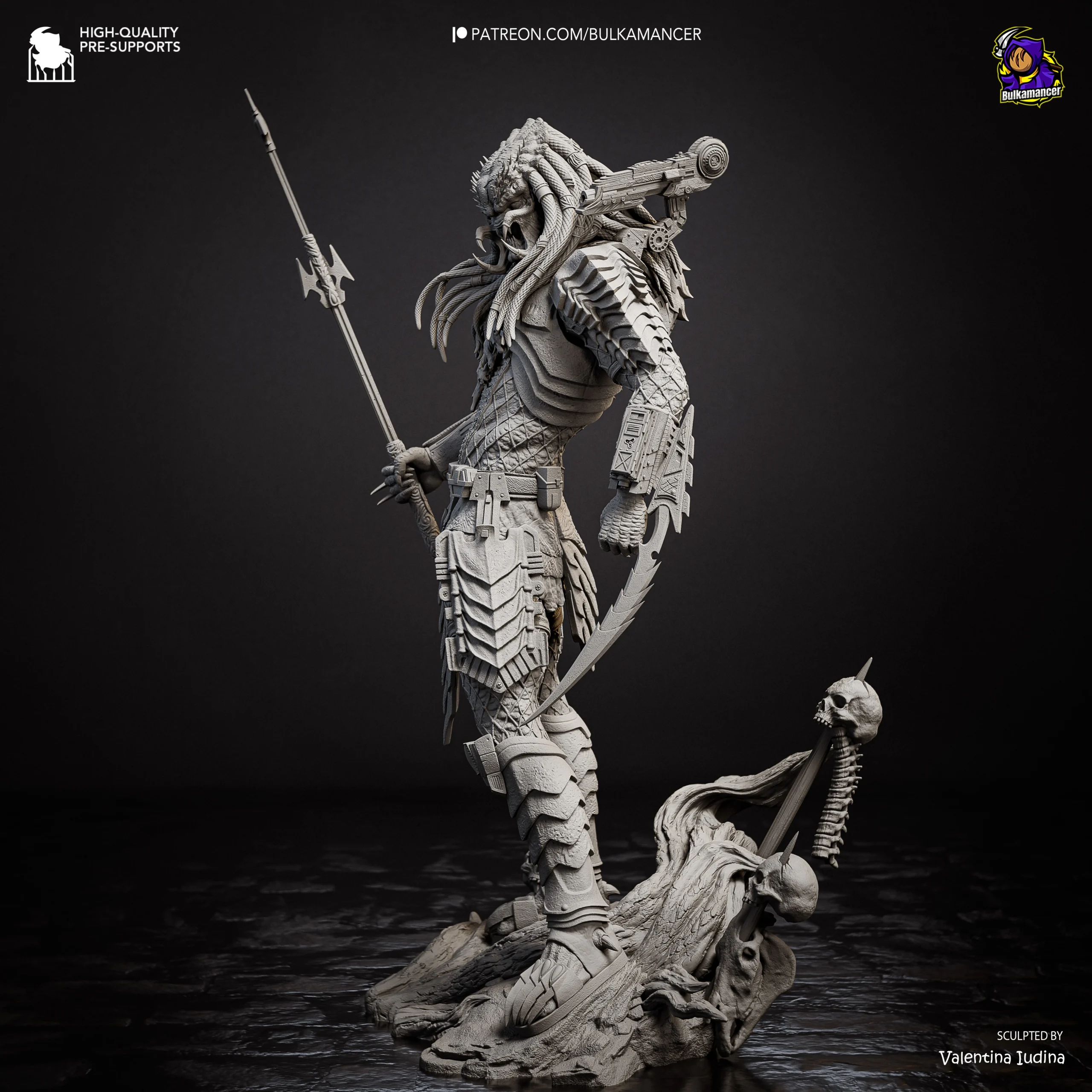 Predator Statue