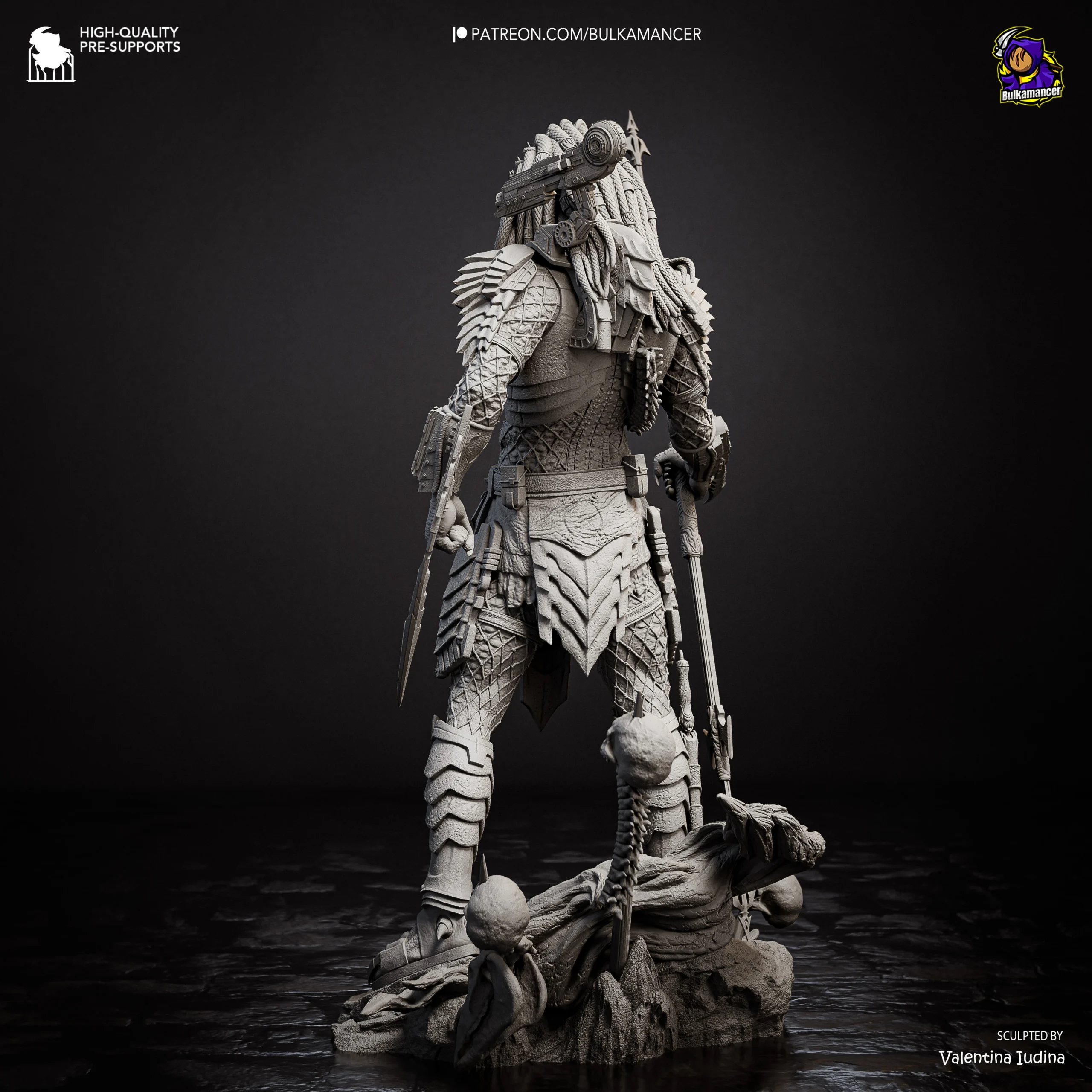 Predator Statue