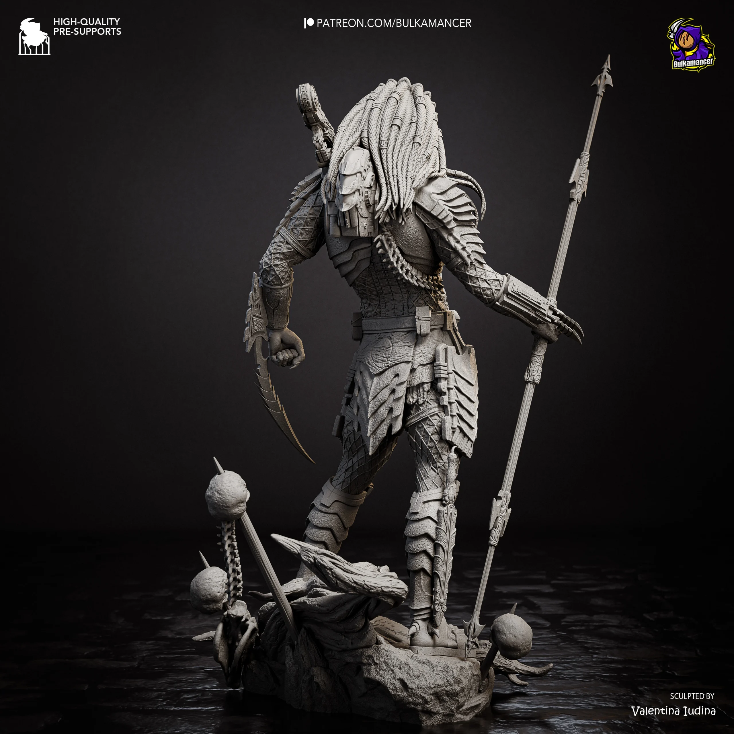Predator Statue
